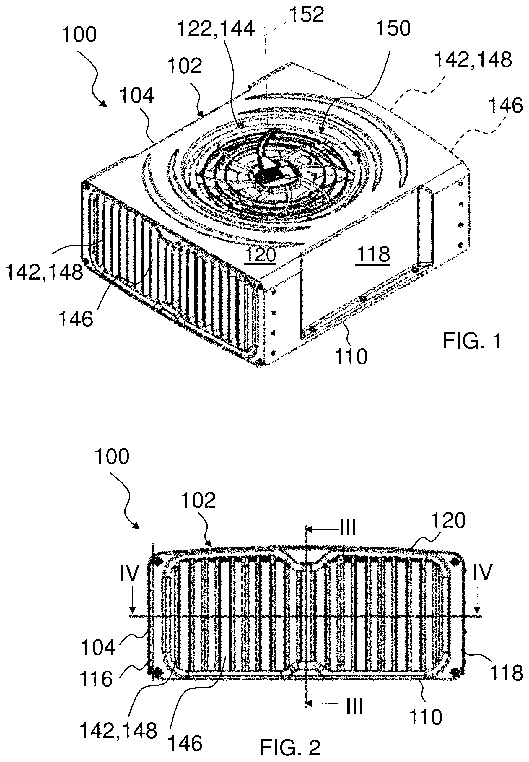 Patent US12576355 Figure 1 – Outdoor air purifier including at least one filter element