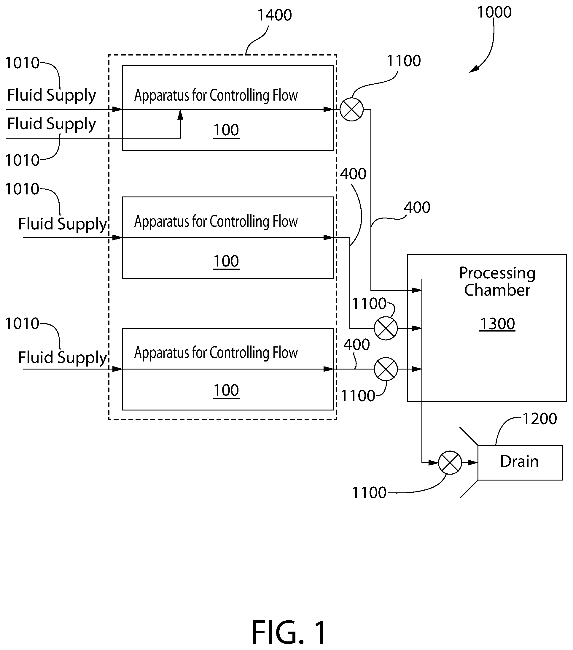 Patent US12576373 — Fluid delivery module — Figure 1