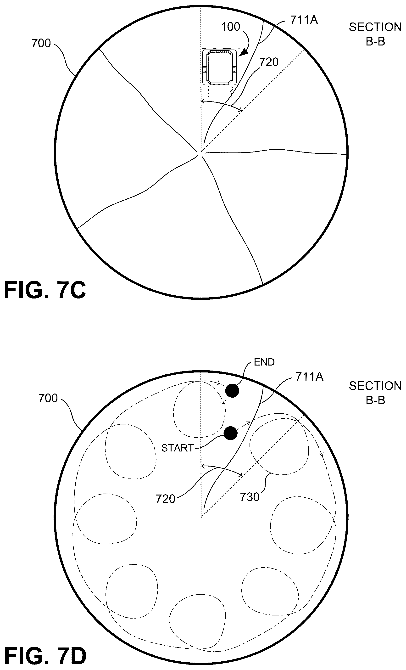 Patent US12576374 Figure 12 – Grain bin management during load-in