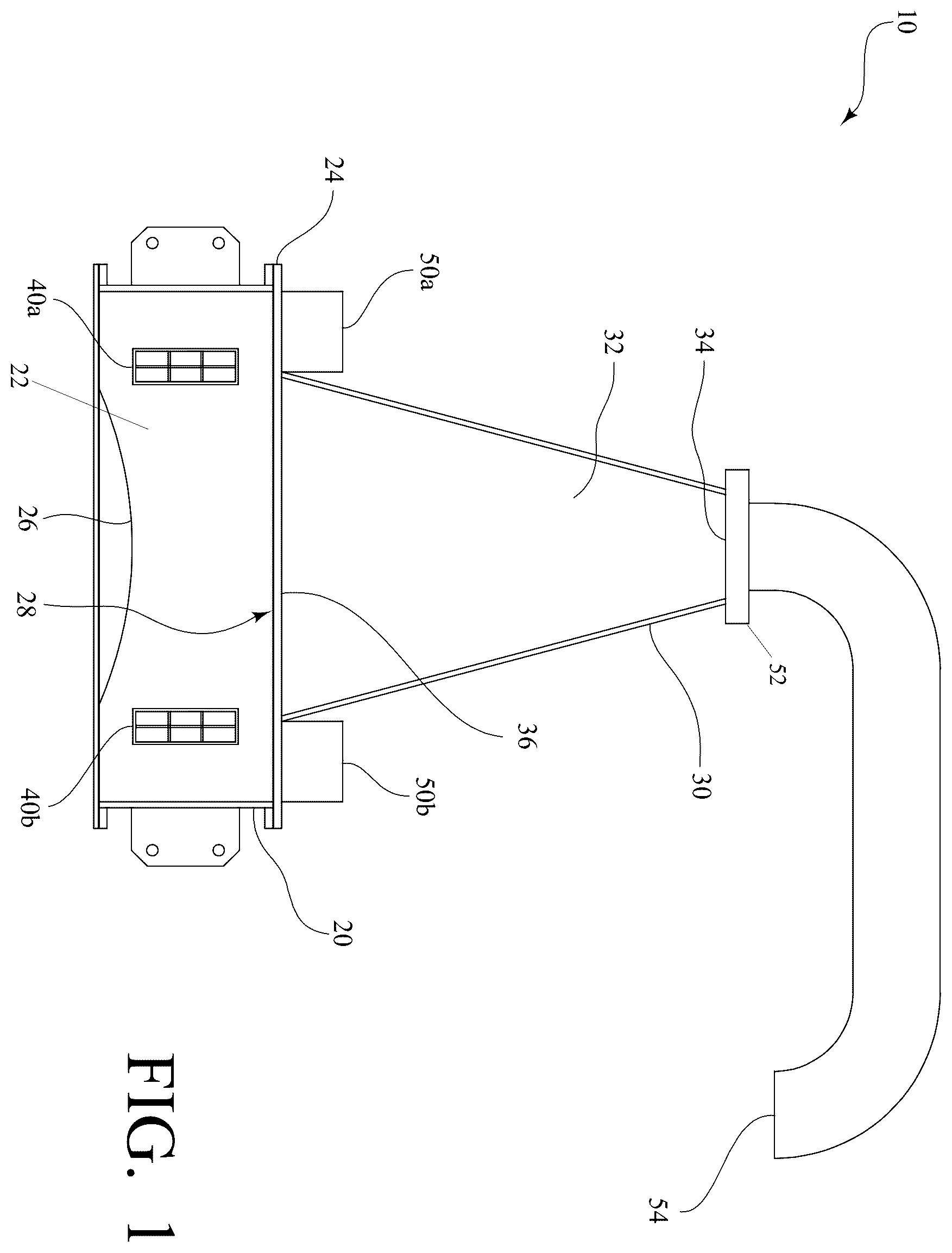 Patent US12576408 — Apparatus and method for vortex air flow material grinding — Figure 1