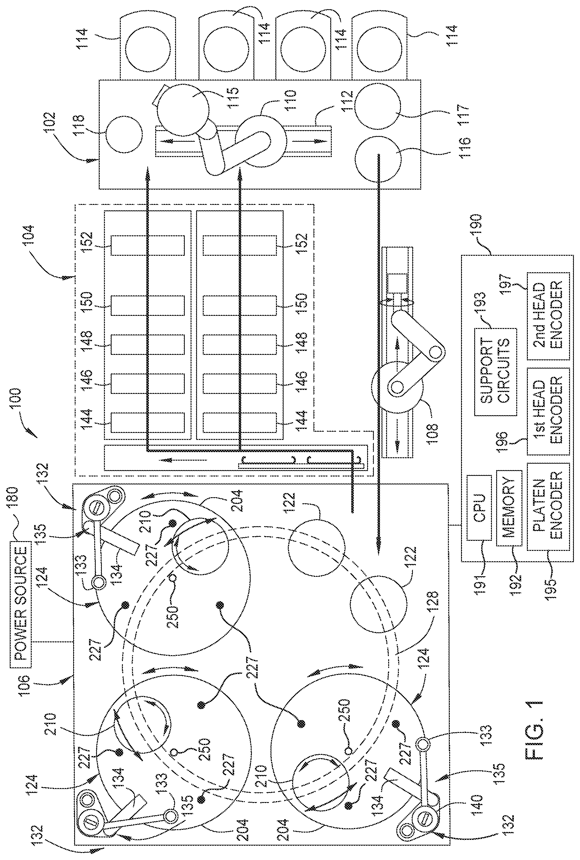 Patent US12576475 — Determining the orientation of a substrate in-situ — Figure 1
