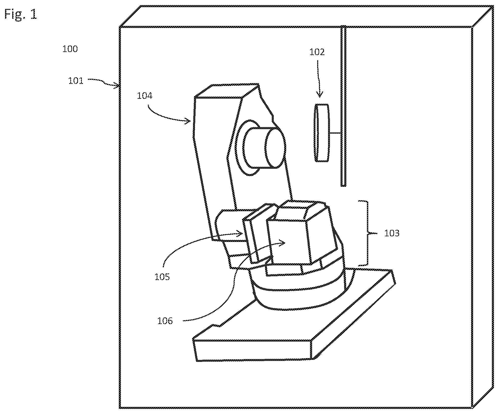 Patent US12576477 — Dresser apparatus for dressing a grinding wheel — Figure 1