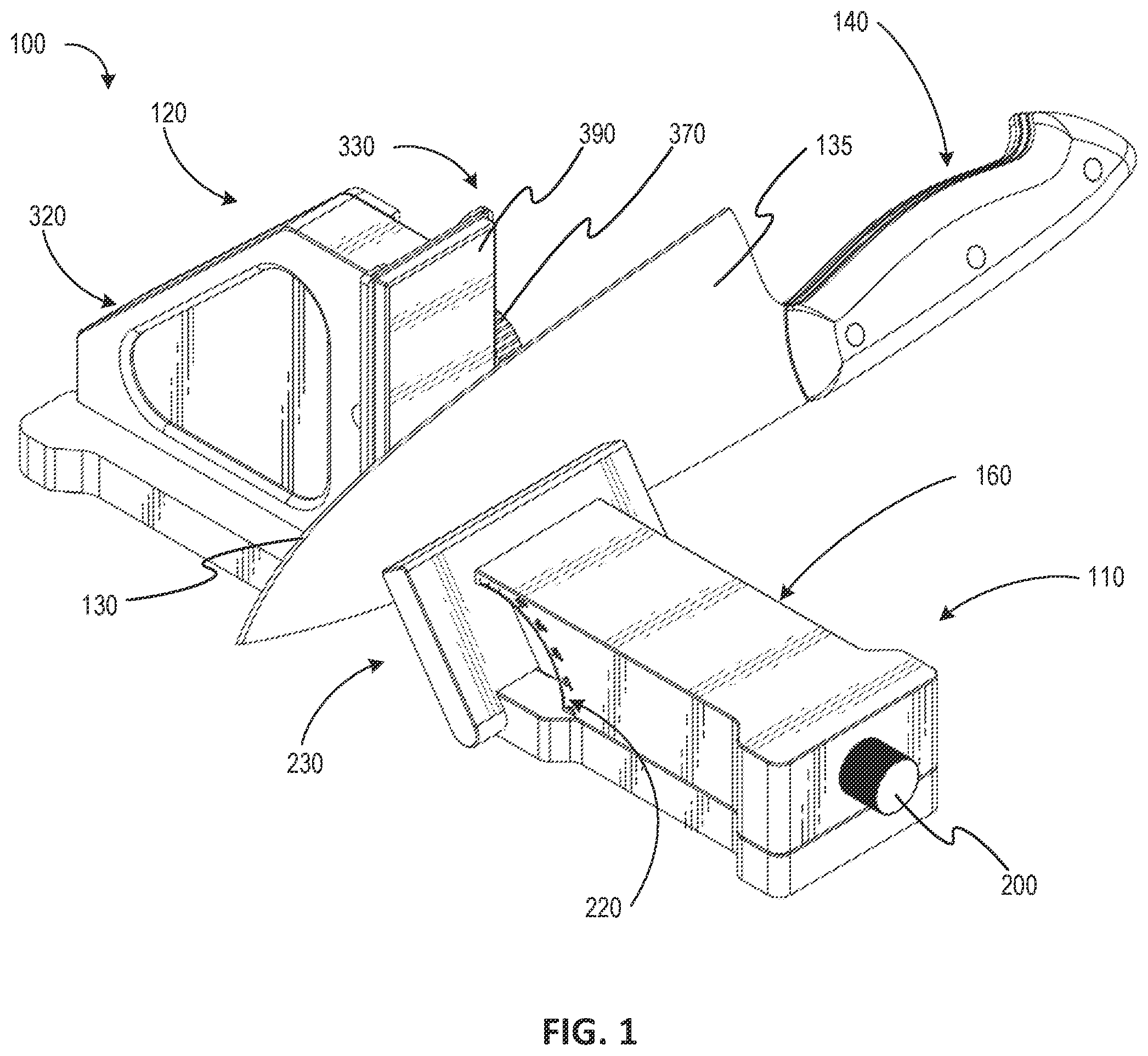Patent US12576481 — Adjustable angle roller sharpener and method of use — Figure 1