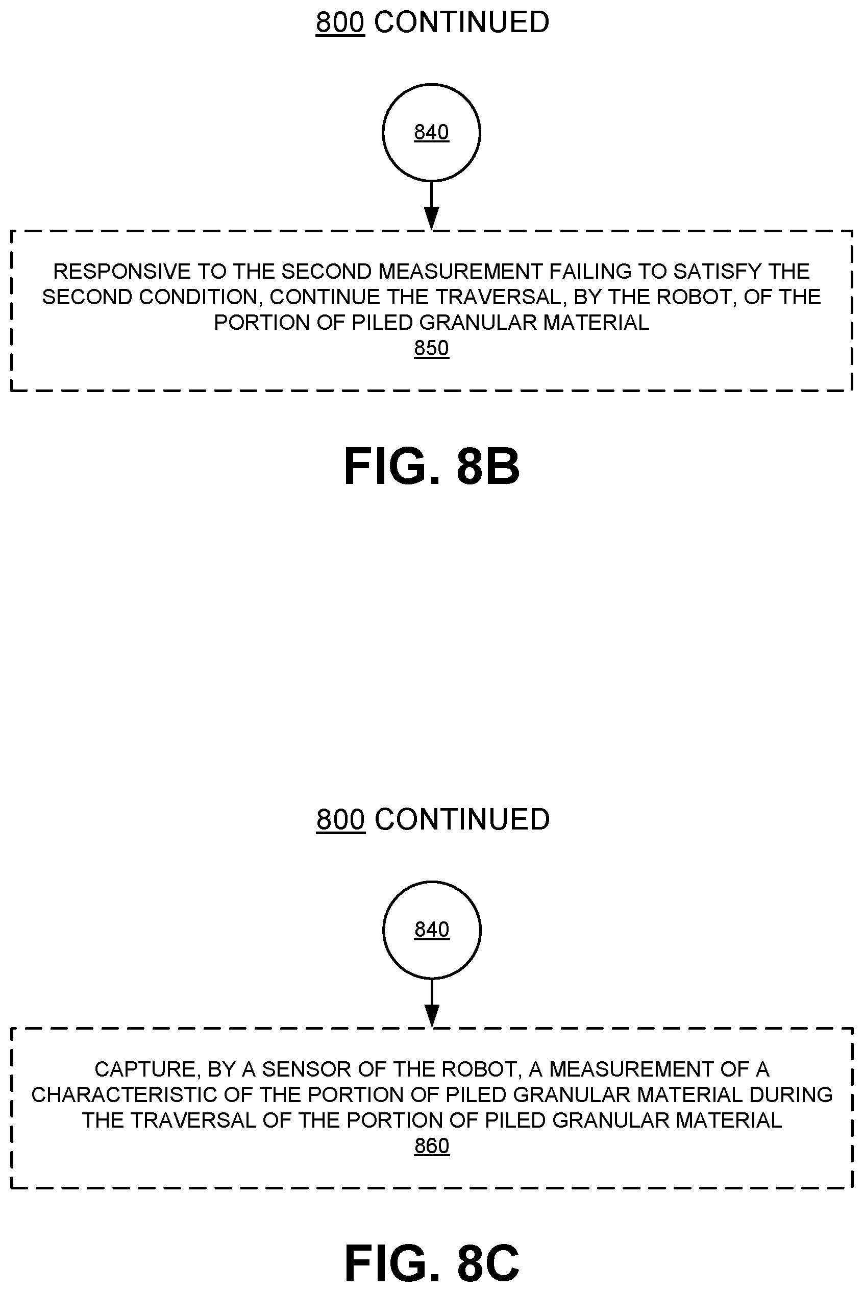 Patent US12576526 Figure 18 – Robotic grain walk down in a flat storage bulk store