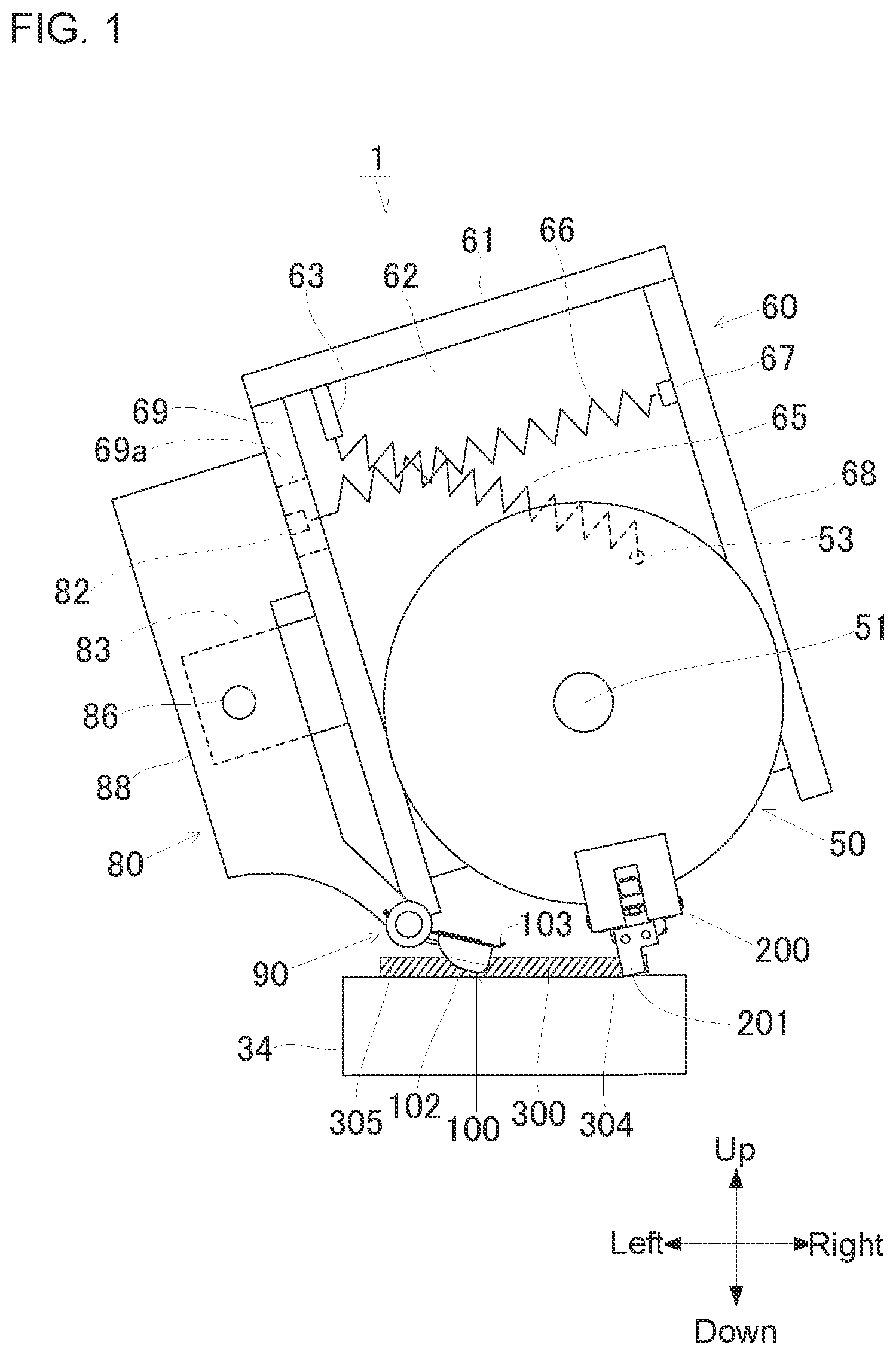 Patent US12576528 — Tape material applicator and computer program — Figure 1