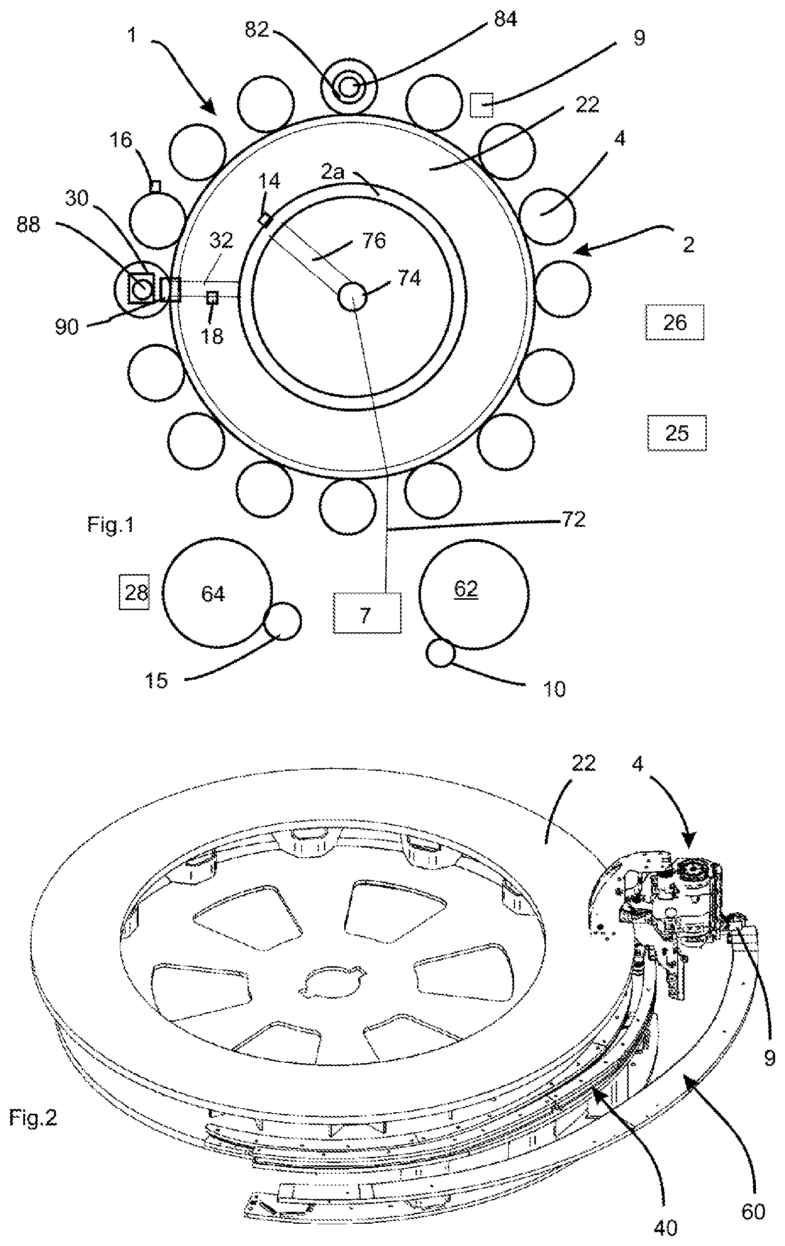Patent US12576577 — Blow-molding machine with detection of a locking state — Figure 1