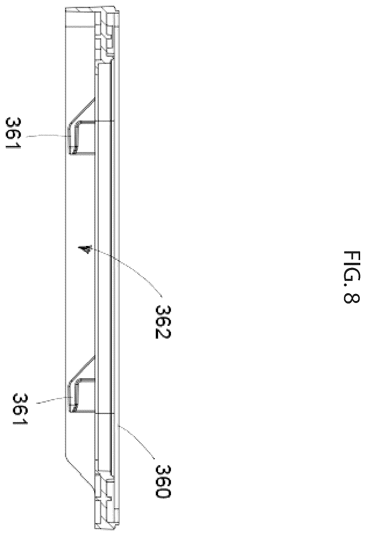 Patent US12576588 Figure 6 – Reservoir with substrate assembly for reducing separation forces in three-dimensional printing