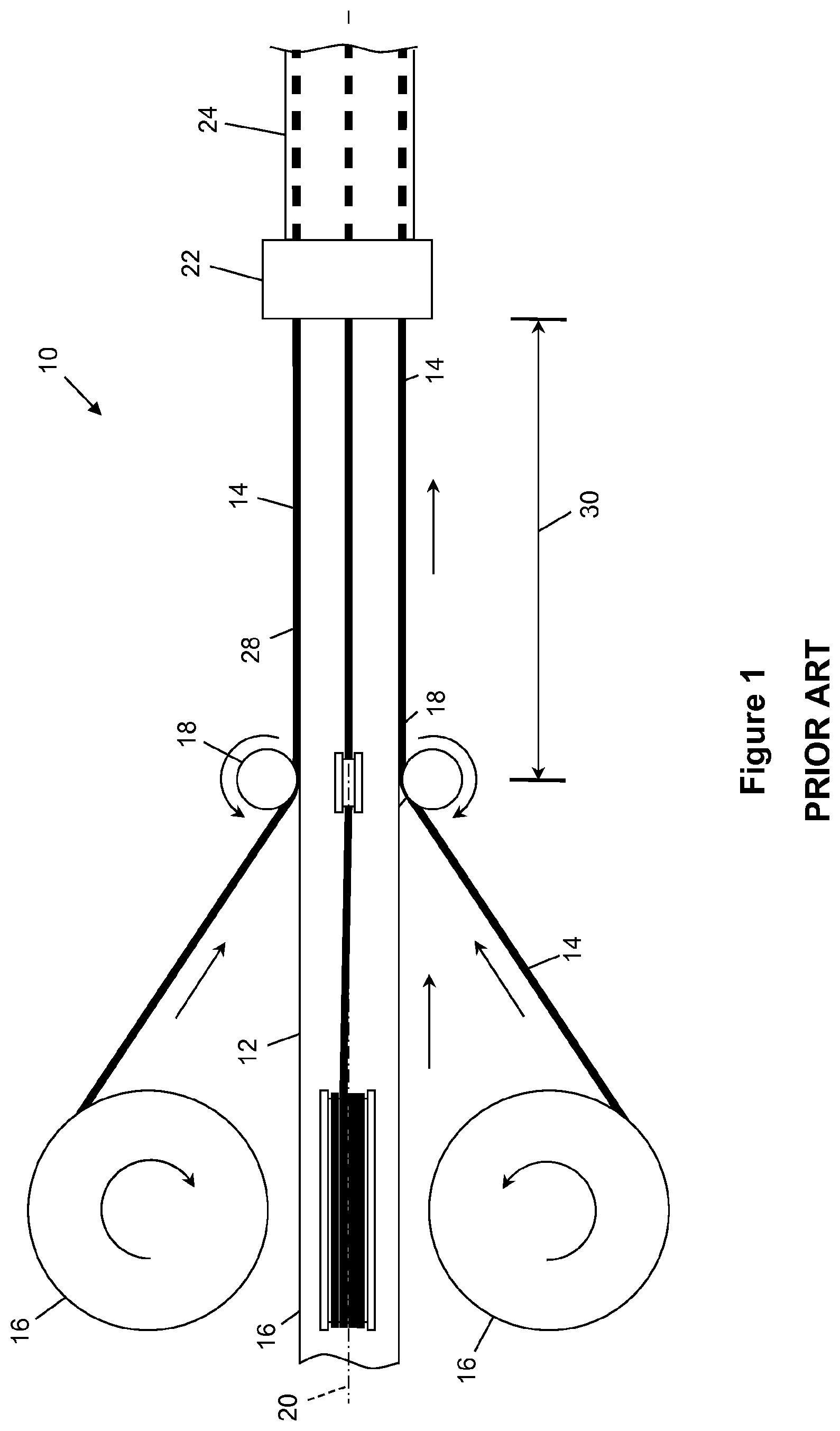 Patent US12576603 — Monitoring cable integrity during pipeline manufacture — Figure 1