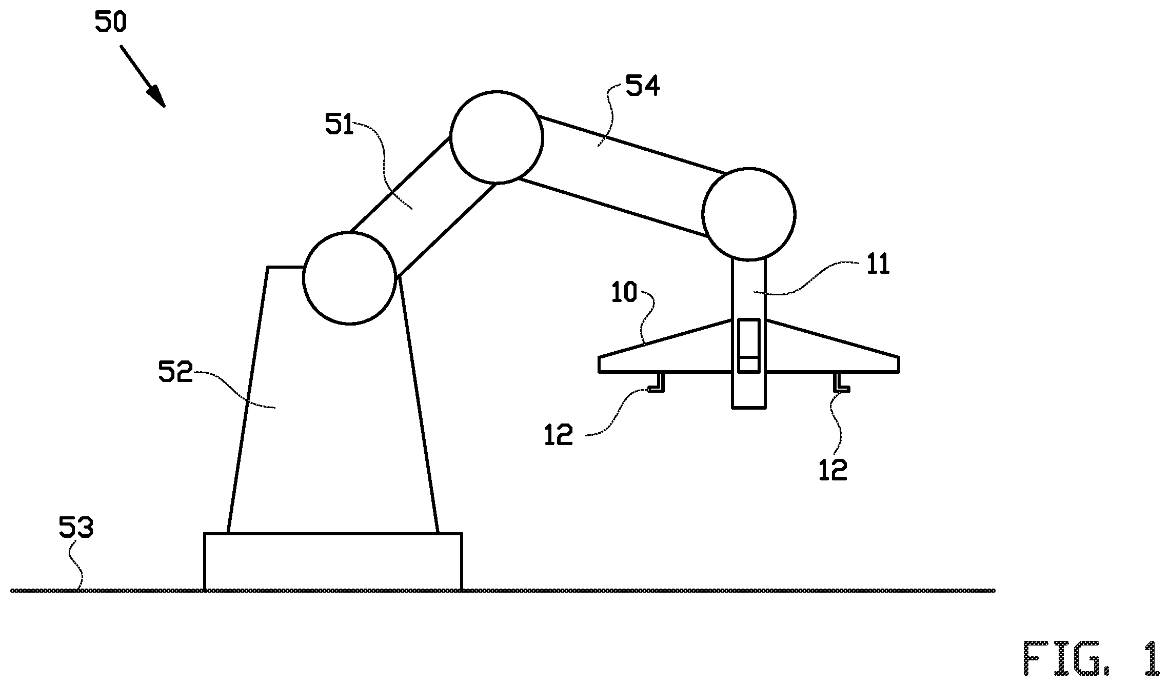Patent US12576604 — Gripper and method for gripping a tire bead ring — Figure 1