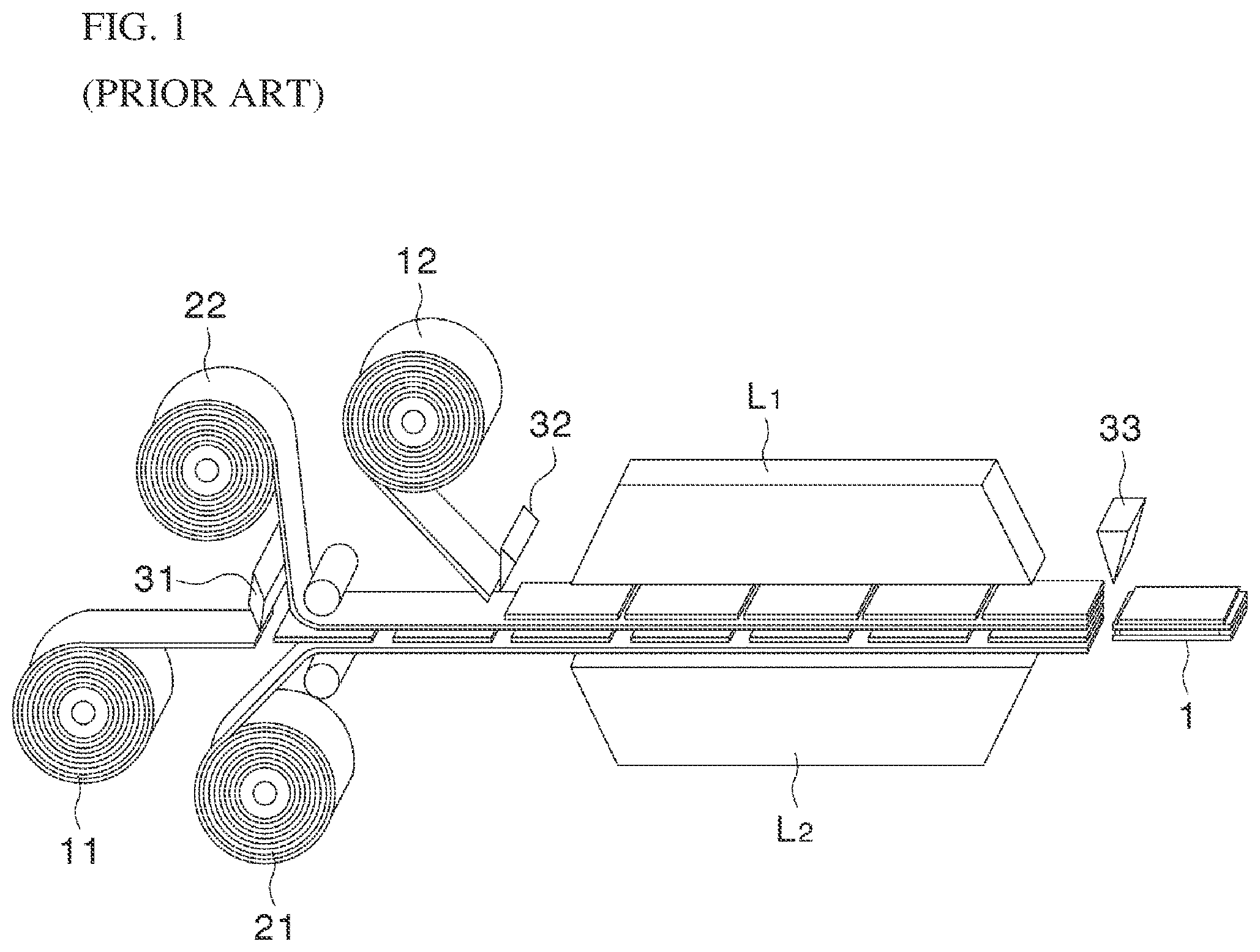 Patent US12576626 — Laminator for manufacture of unit structural bodies with increased force of adhesion — Figure 1