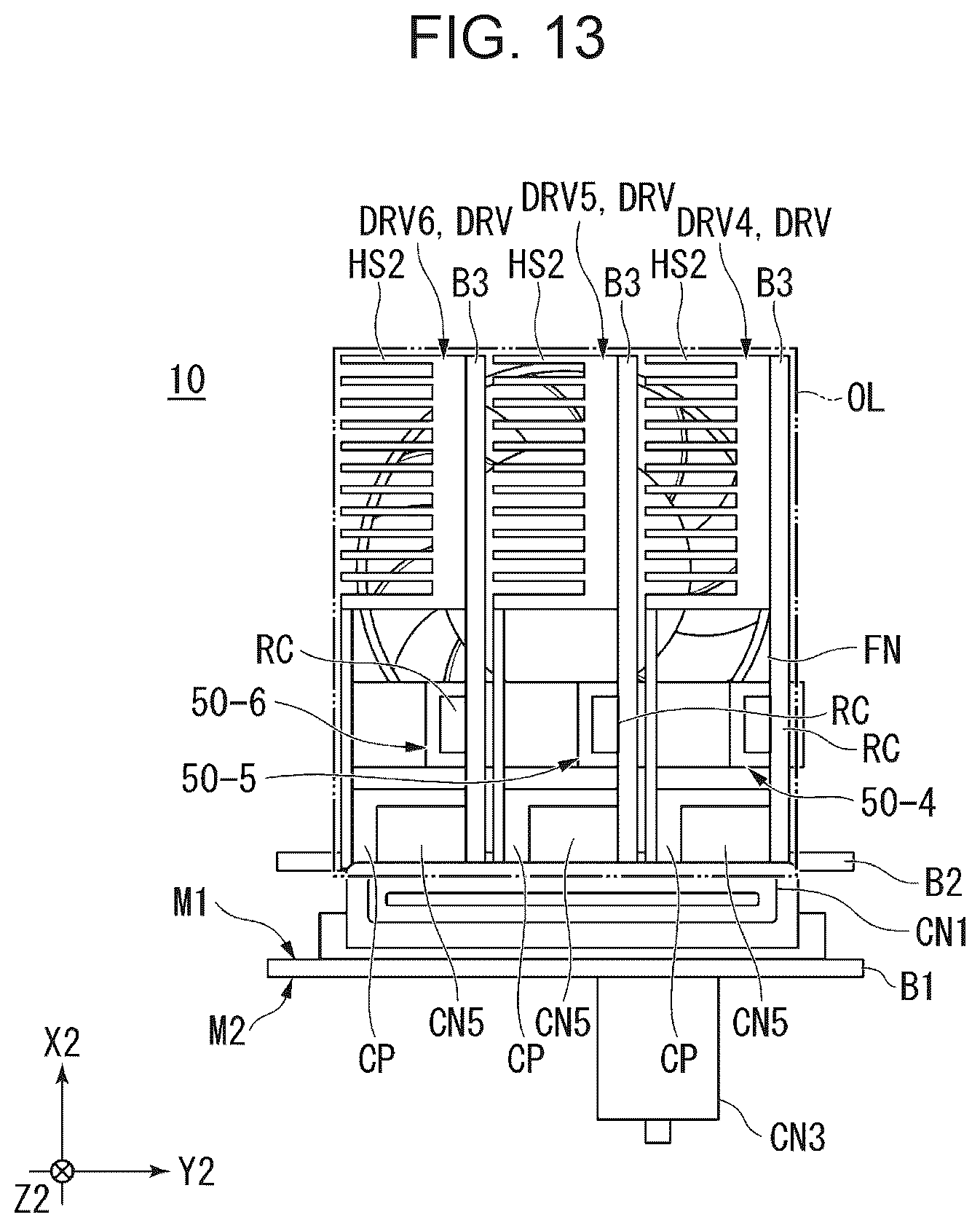 Patent US12576634 Figure 12 – Drive circuit unit, head unit, and liquid discharge apparatus