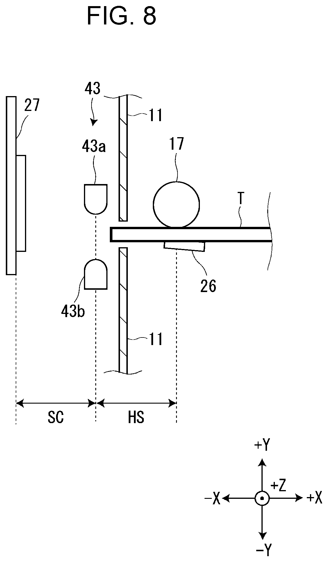 Patent US12576651 Figure 8 – Tape printing apparatus and control method of tape printing apparatus