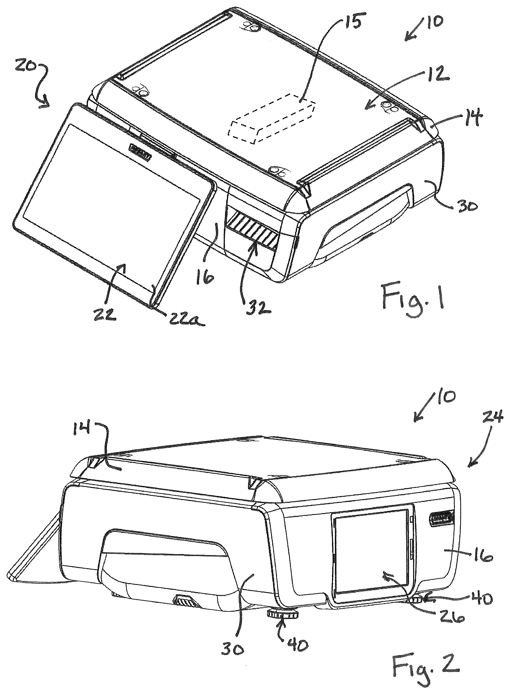 Patent US12576653 — Food product scale and associated label cassette with cassette load features — Figure 1