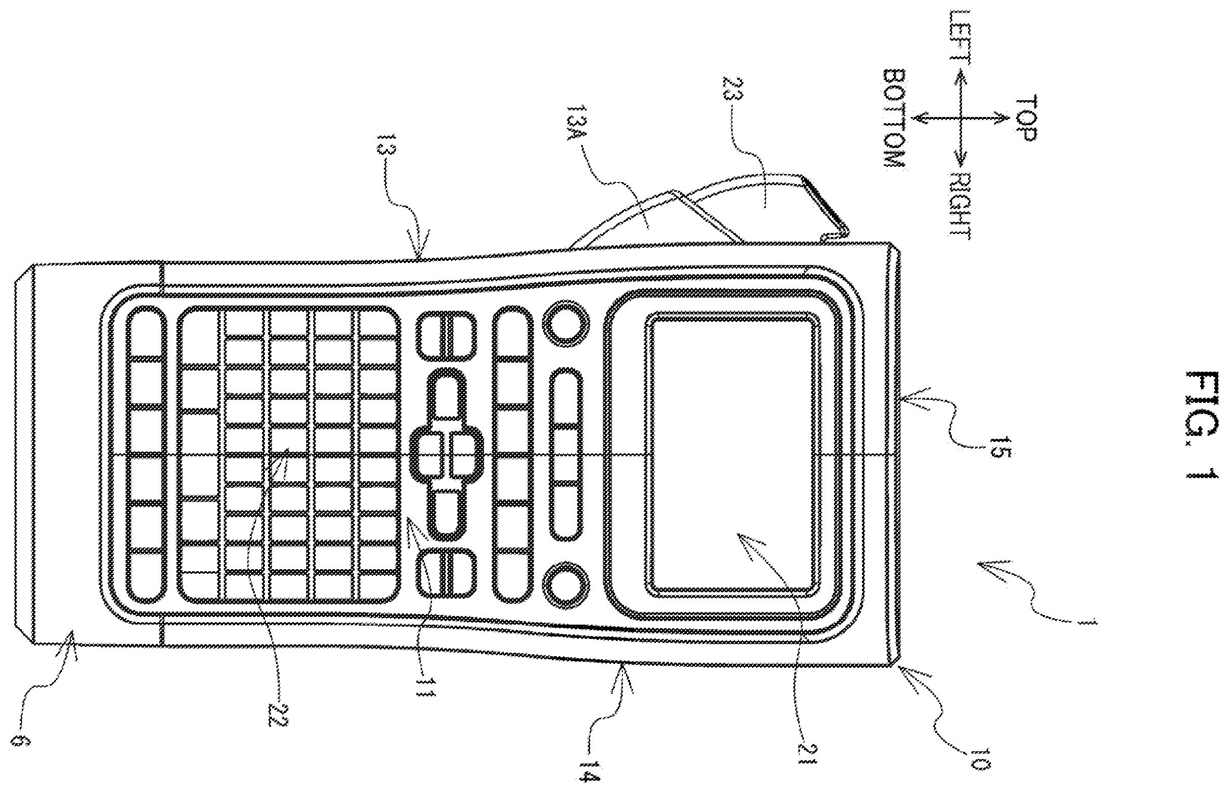 Patent US12576657 — Printing device having guide channel for guiding liquid discharged from housing toward outside of the printing device — Figure 1