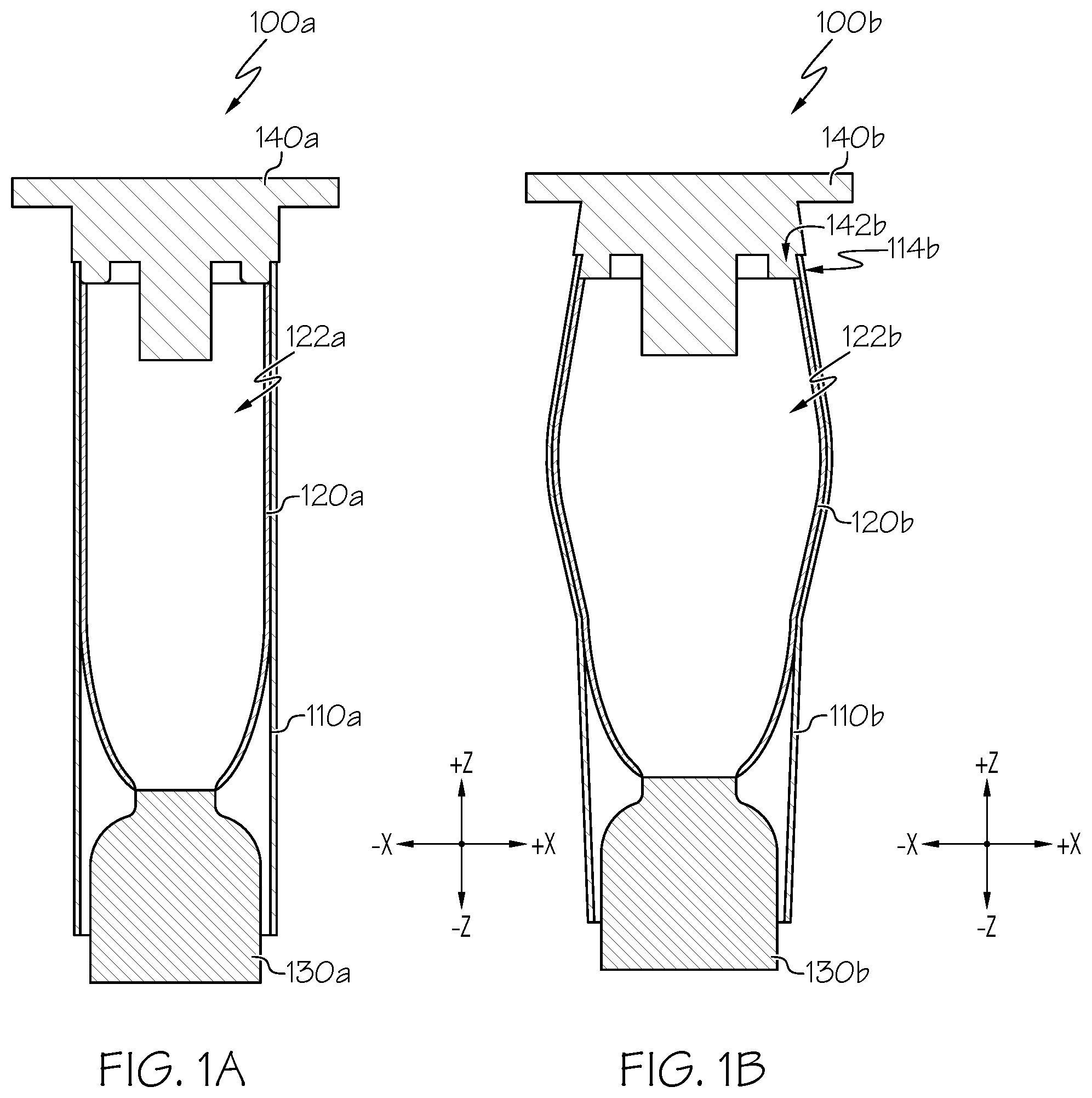 Patent US12576680 — Synthetic elastomeric air spring without reinforcing fibers — Figure 1