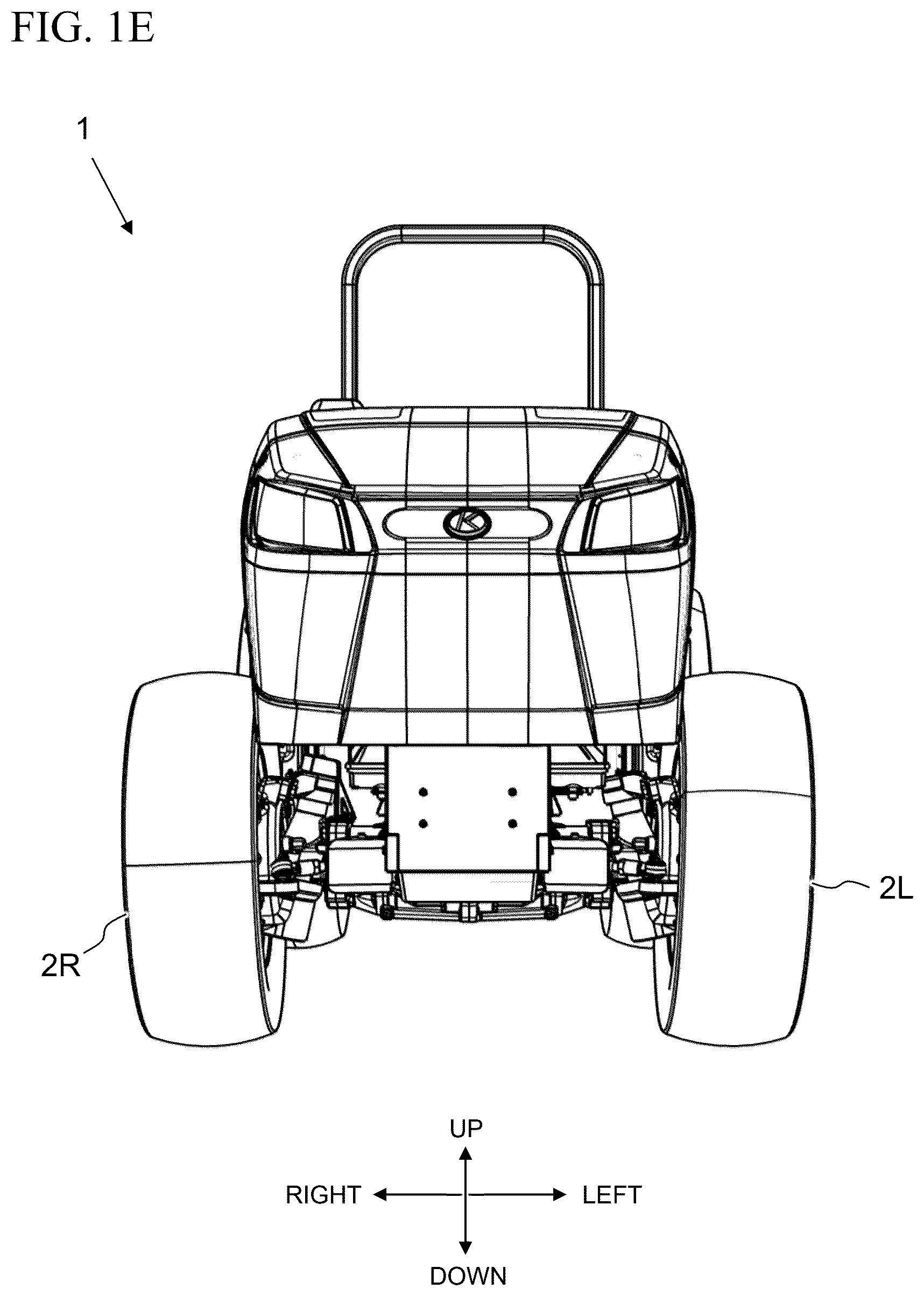 Patent US12576704 Figure 5 – Electric work vehicle