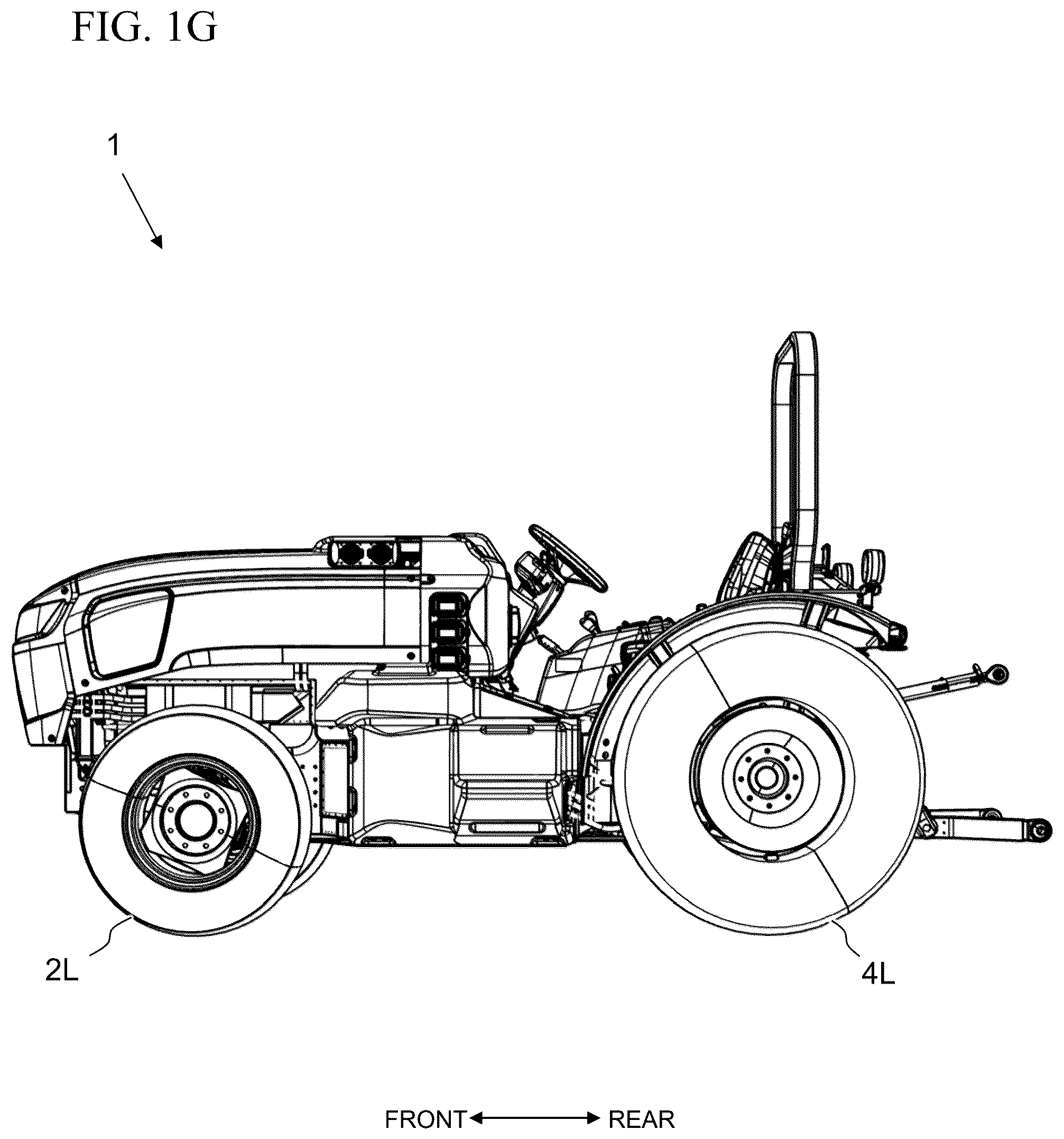 Patent US12576704 Figure 7 – Electric work vehicle