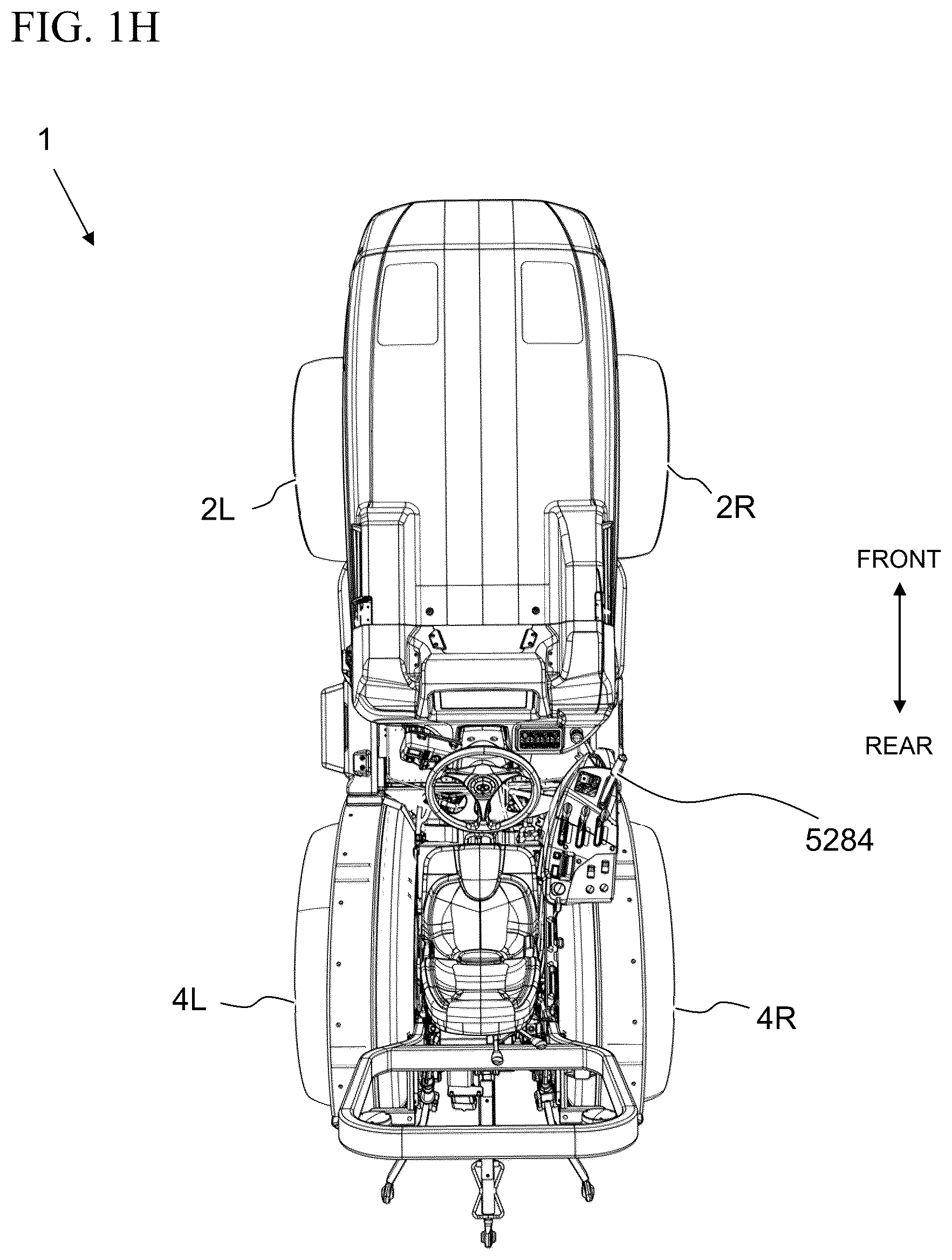 Patent US12576704 Figure 8 – Electric work vehicle