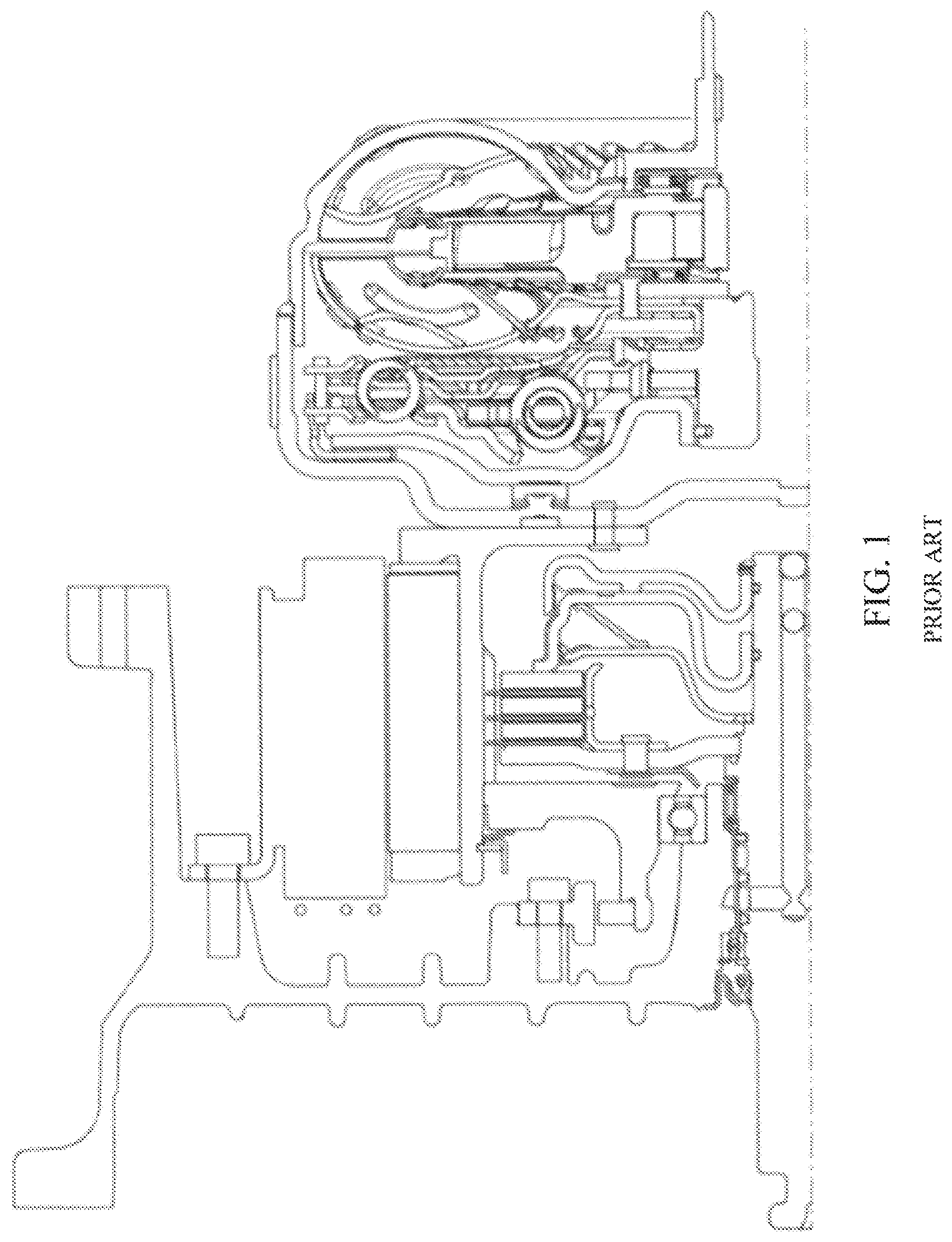 Patent US12576706 — Compact P2 hybrid architecture — Figure 1
