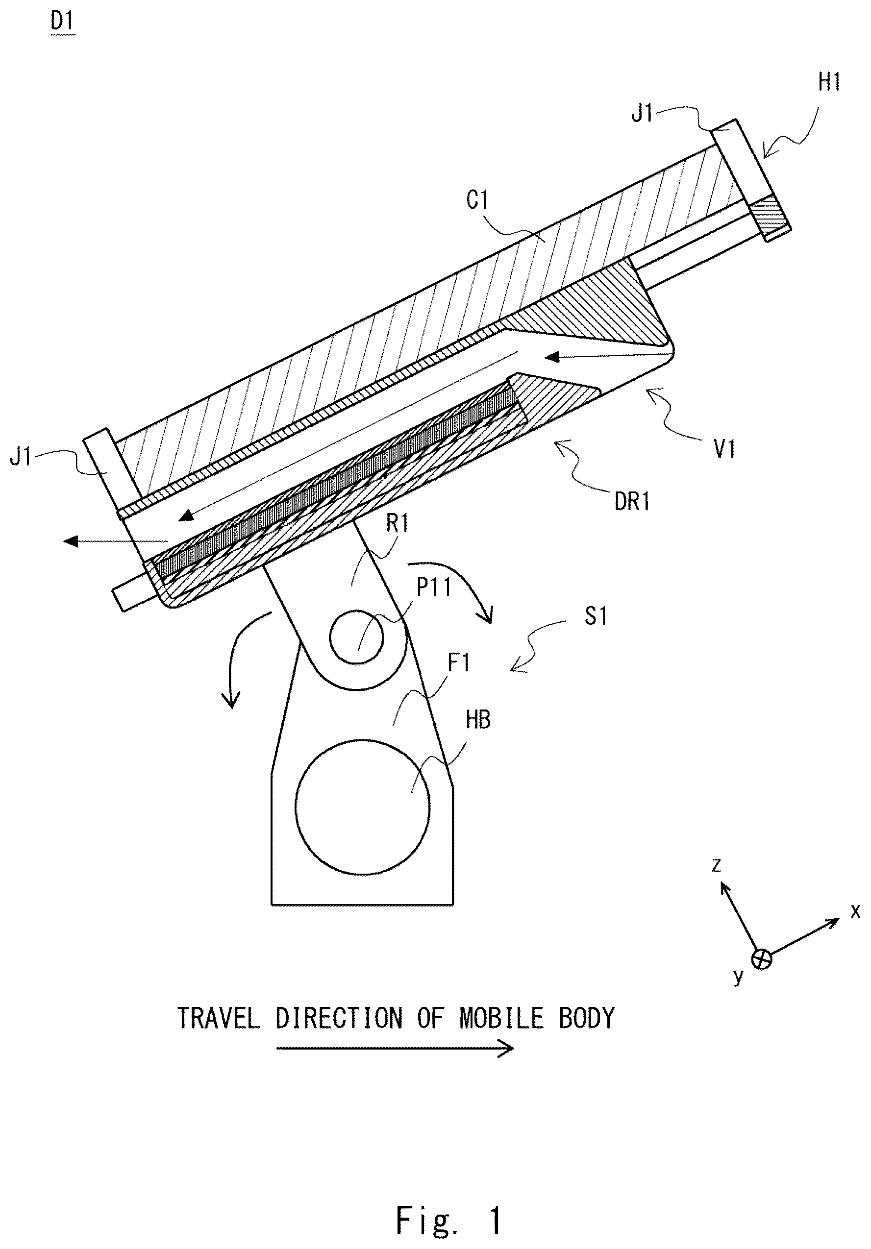 Patent US12576717 — Driving assistance apparatus — Figure 1