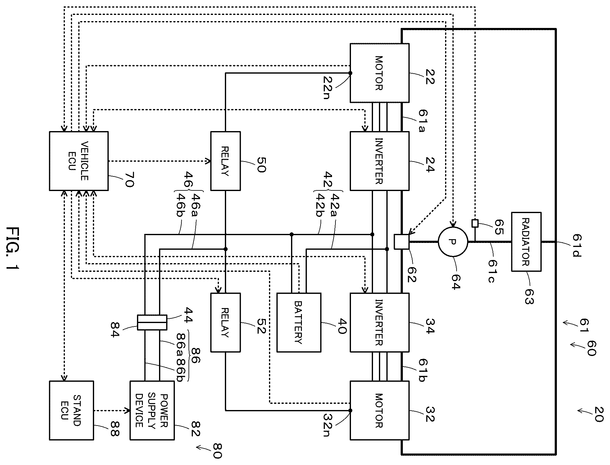 Patent US12576736 — Battery electric vehicle — Figure 1
