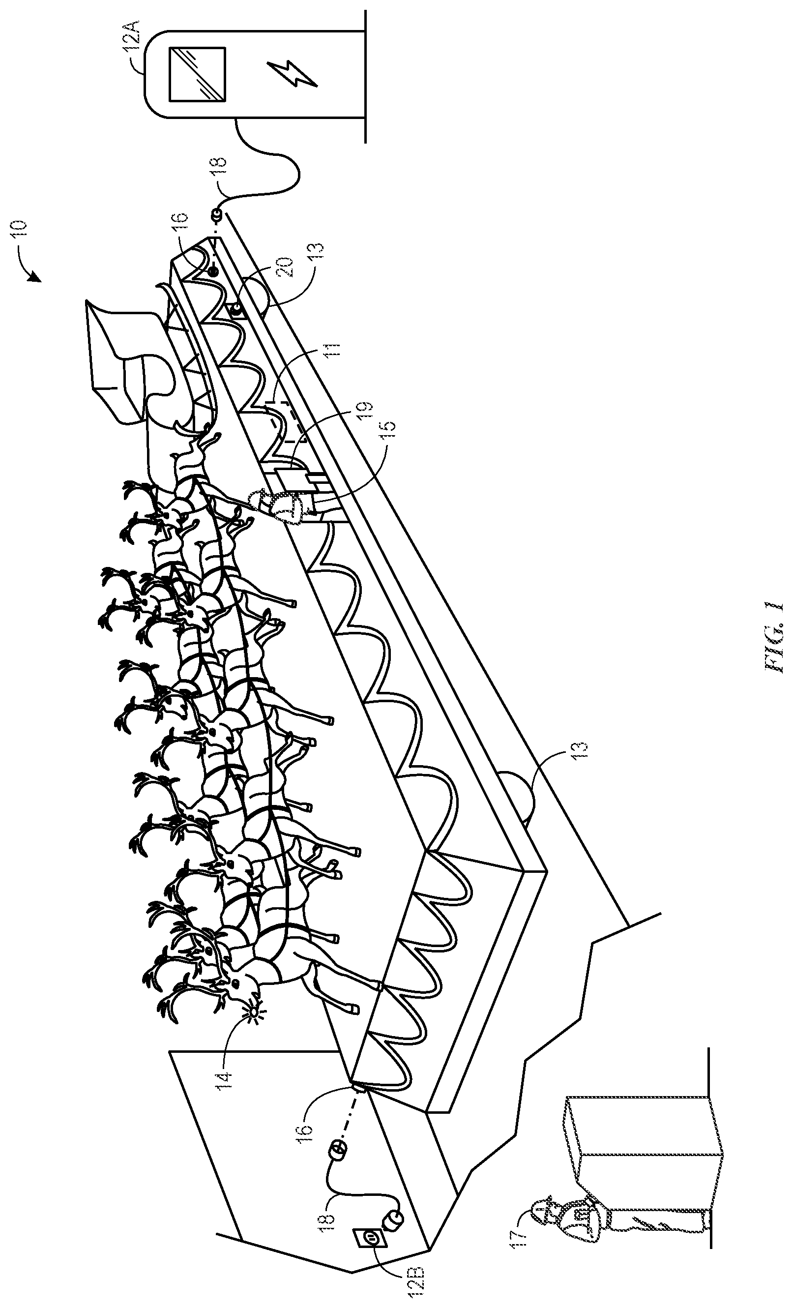 Patent US12576738 — Docked interlock system and method — Figure 1