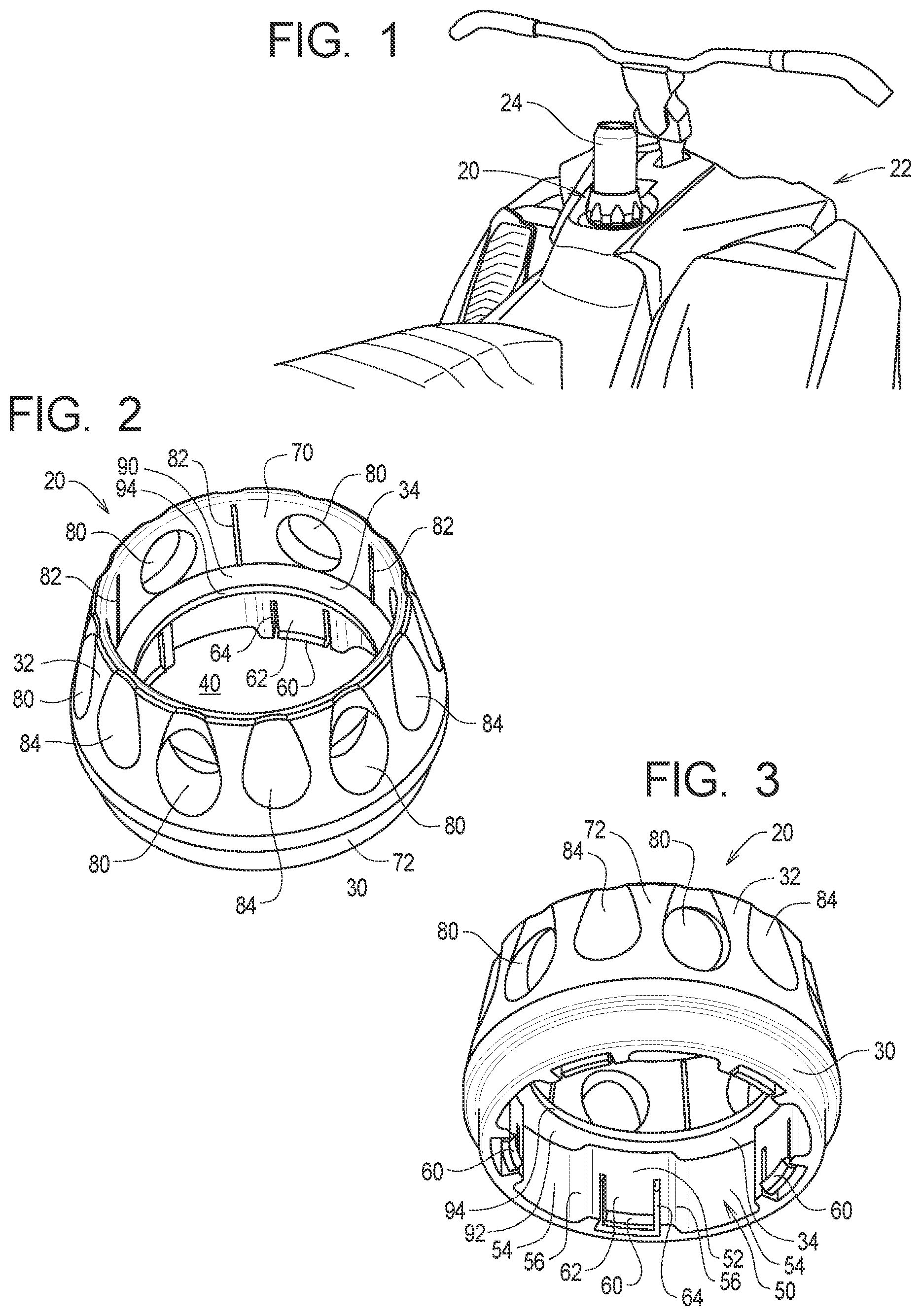 Patent US12576769 Figure 1 – Beverage container holder systems and methods