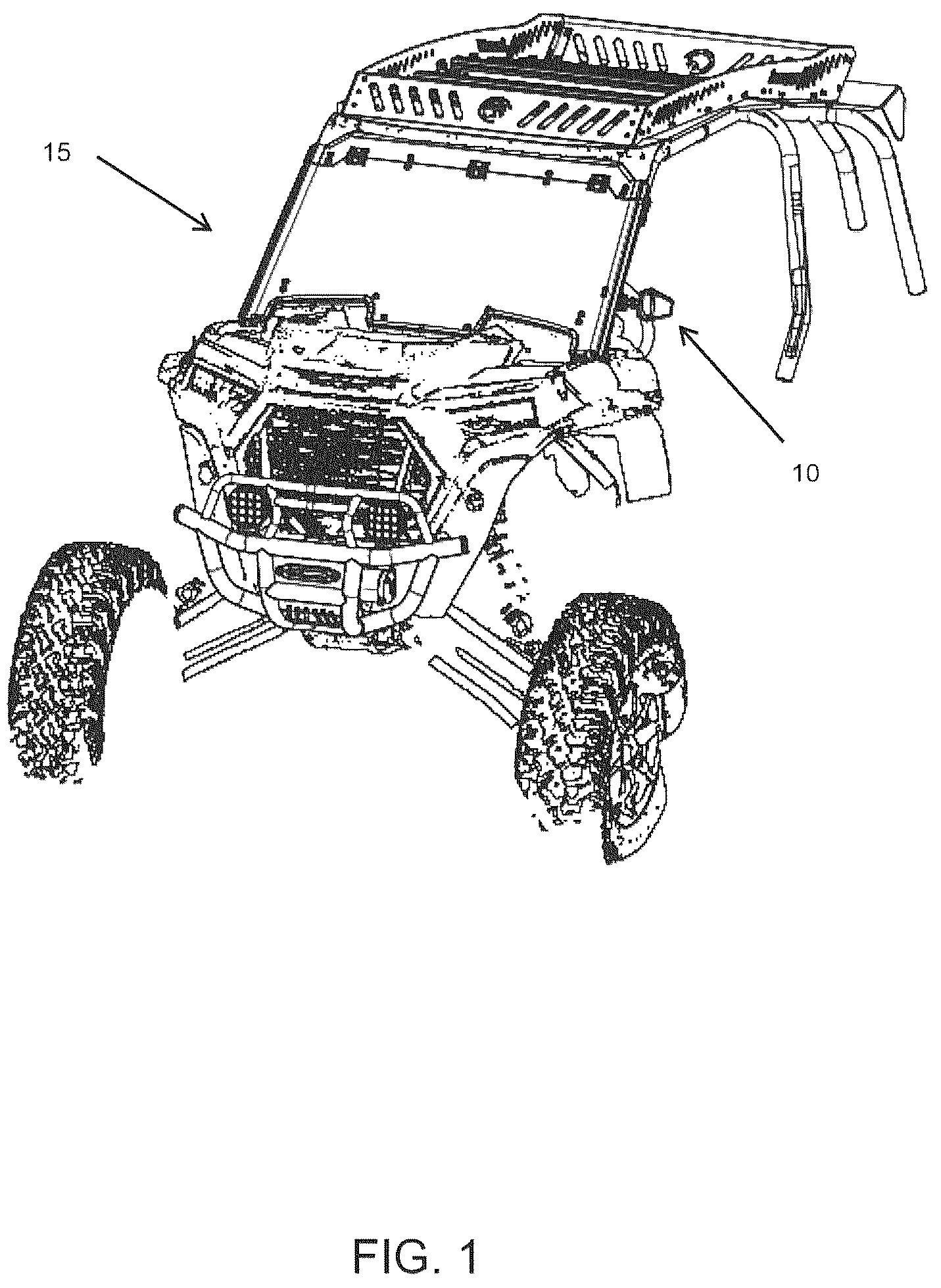 Patent US12576783 — Mirror pivot — Figure 1