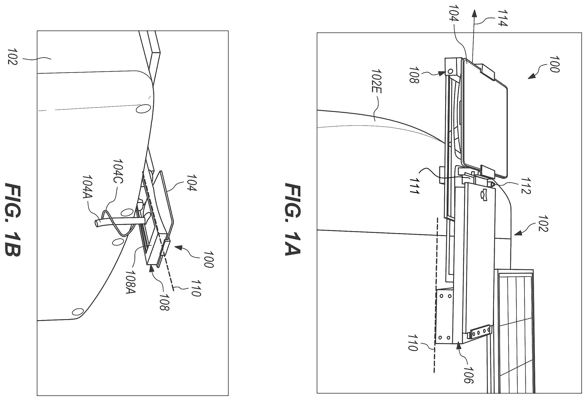 Patent US12576787 — Mechanical mounting system — Figure 1