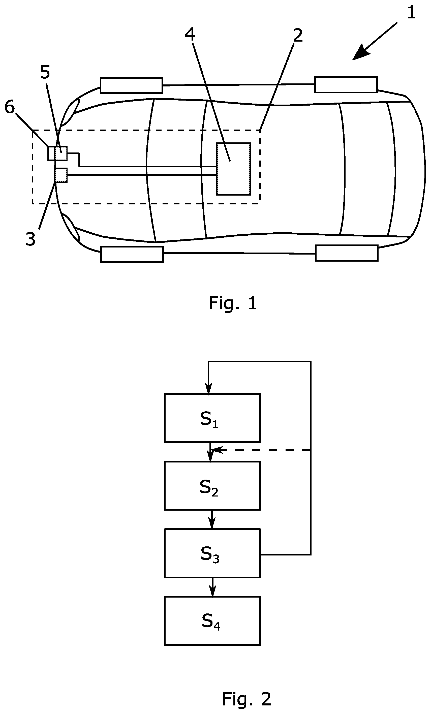 Patent US12576814 Figure 1 – Method for determining a cleaning information, method for training of a neural network algorithm, control unit, camera sensor system, vehicle, computer program and storage medium