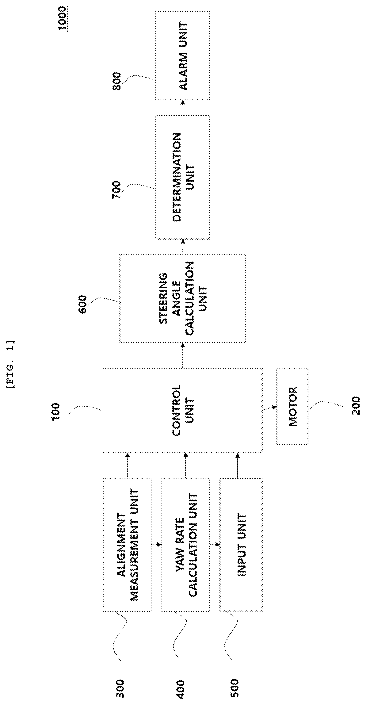 Patent US12576832 — Straight driving device of in-wheel system and control method using the same — Figure 1