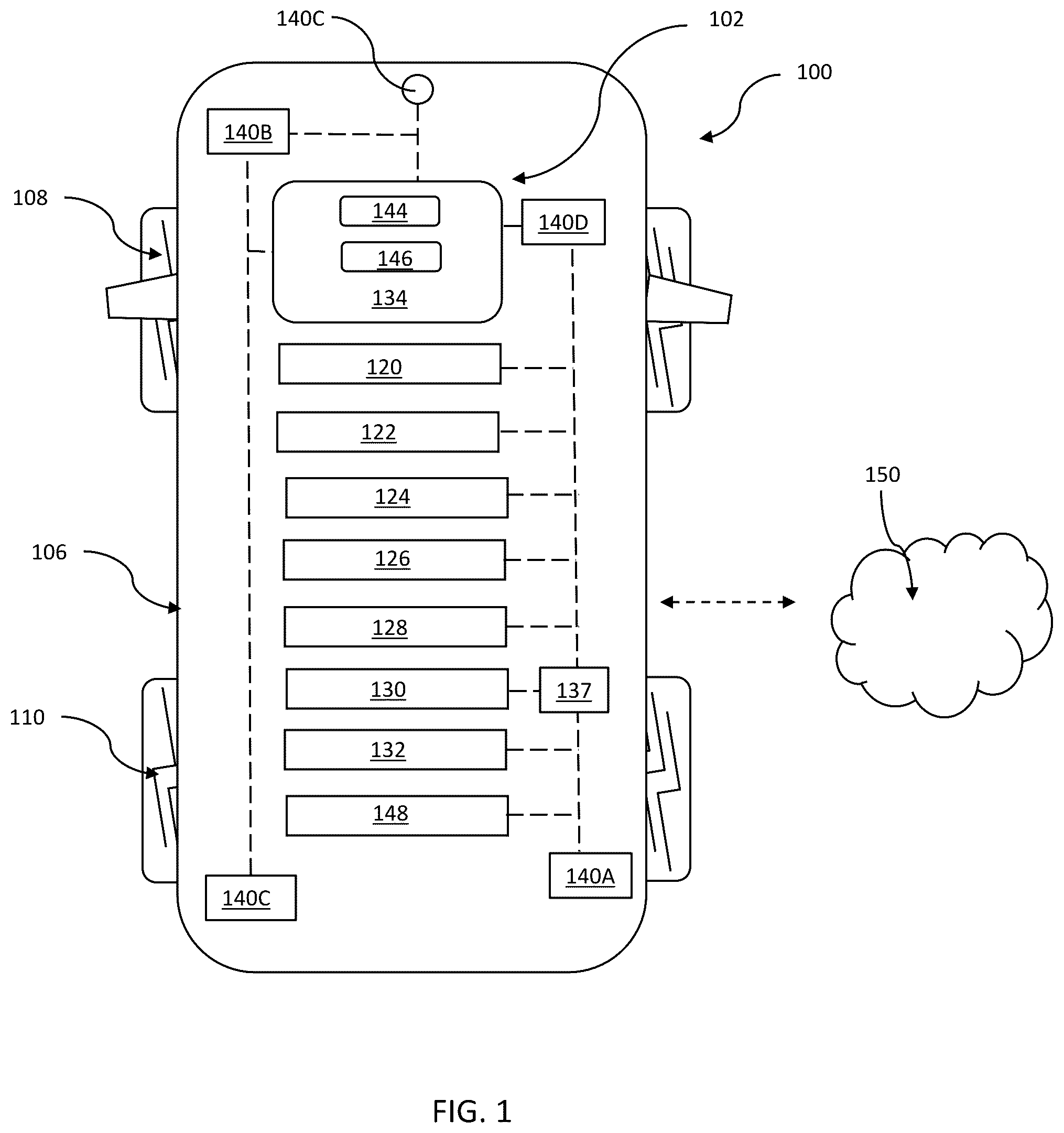 Patent US12576839 — Method and system of road driving optimization with decoupling of vehicle status and traffic factors — Figure 1