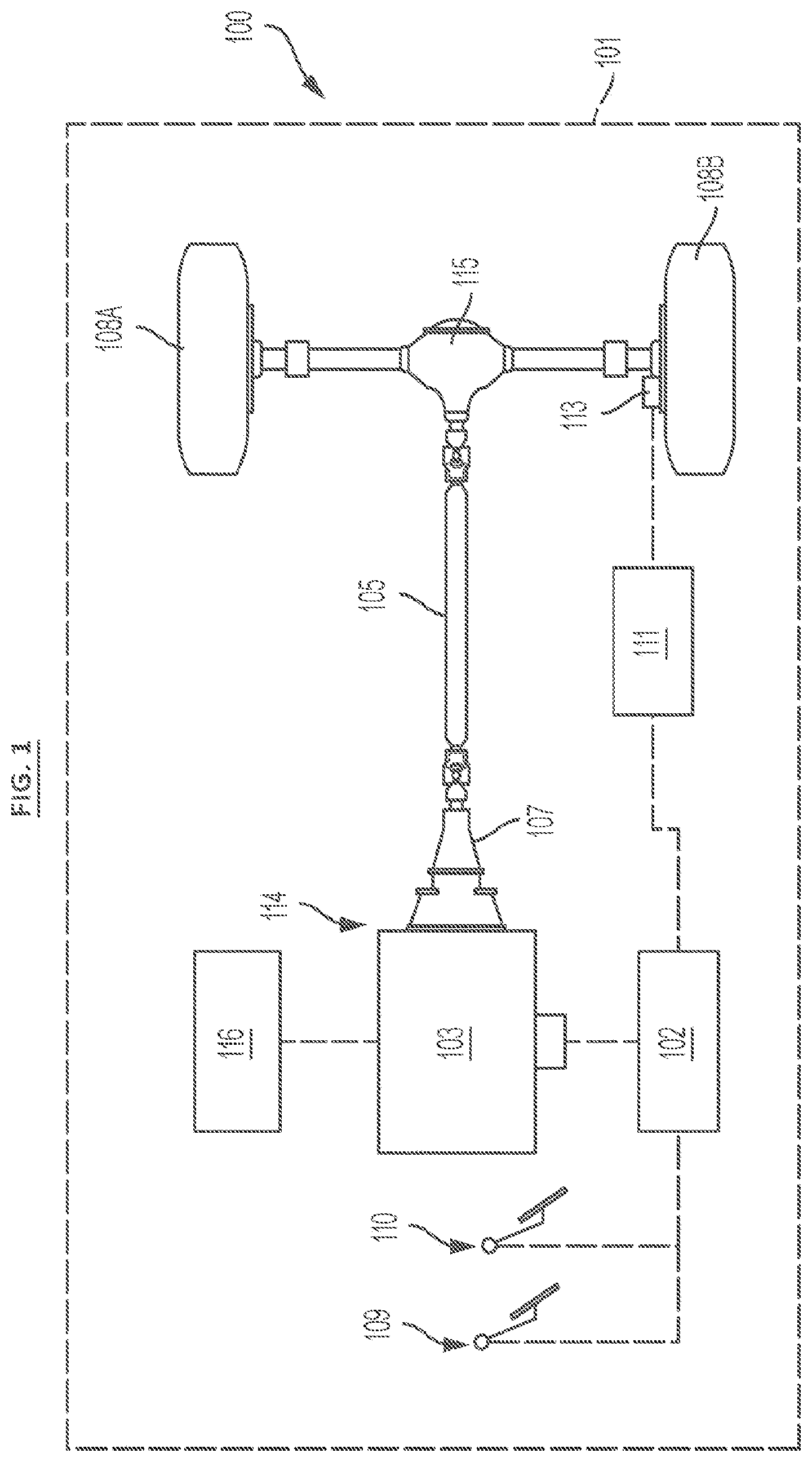 Patent US12576848 — Method and system with selectable multimode control of regenerative braking torque limitation — Figure 1