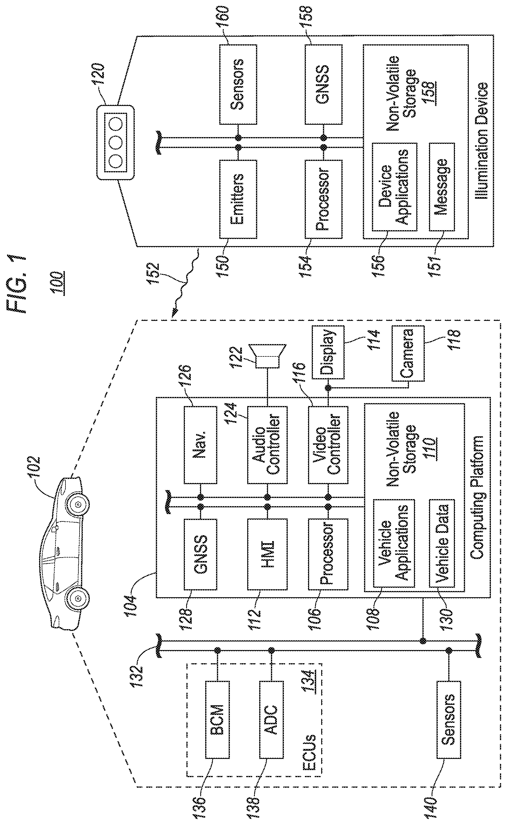 Patent US12576870 — Vulnerable road user identification system — Figure 1
