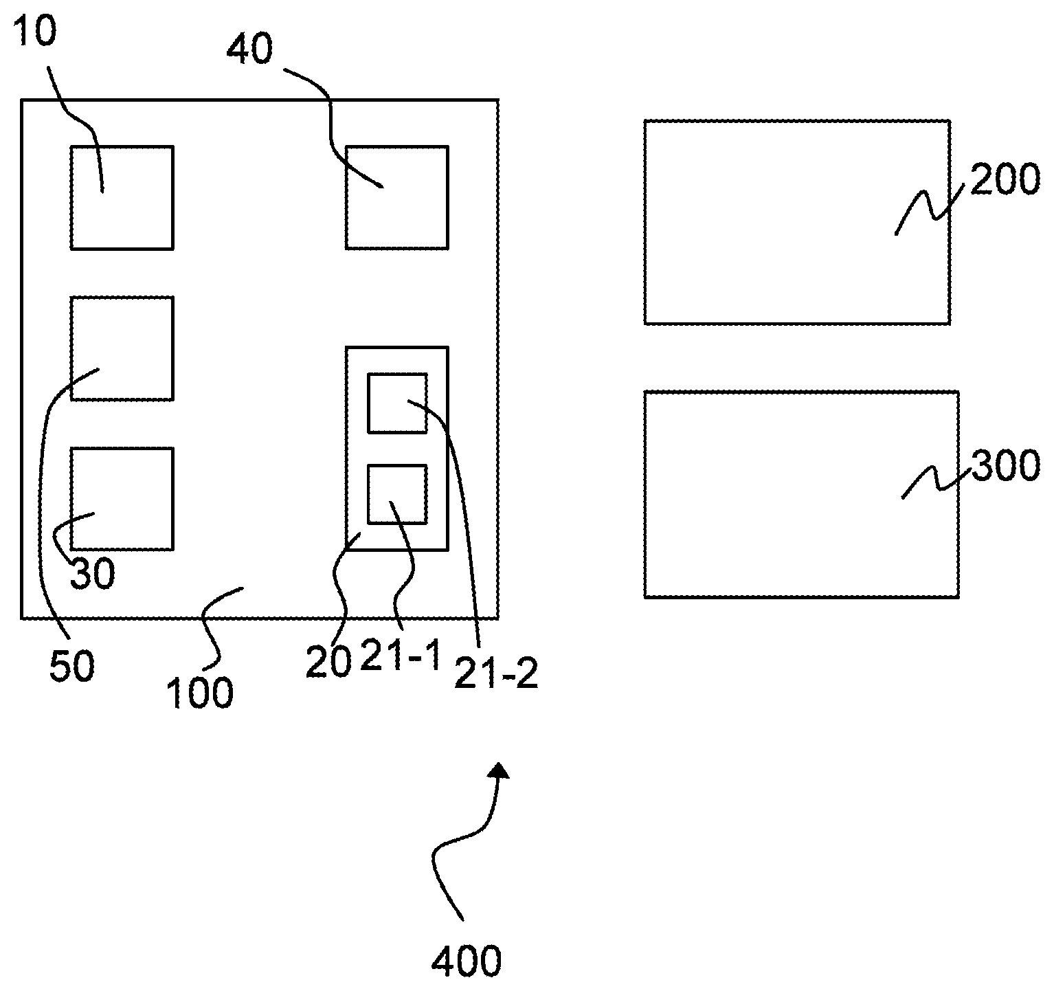 Patent US12576872 — Device for producing a signal which can be haptically perceived by a user of a vehicle — Figure 1