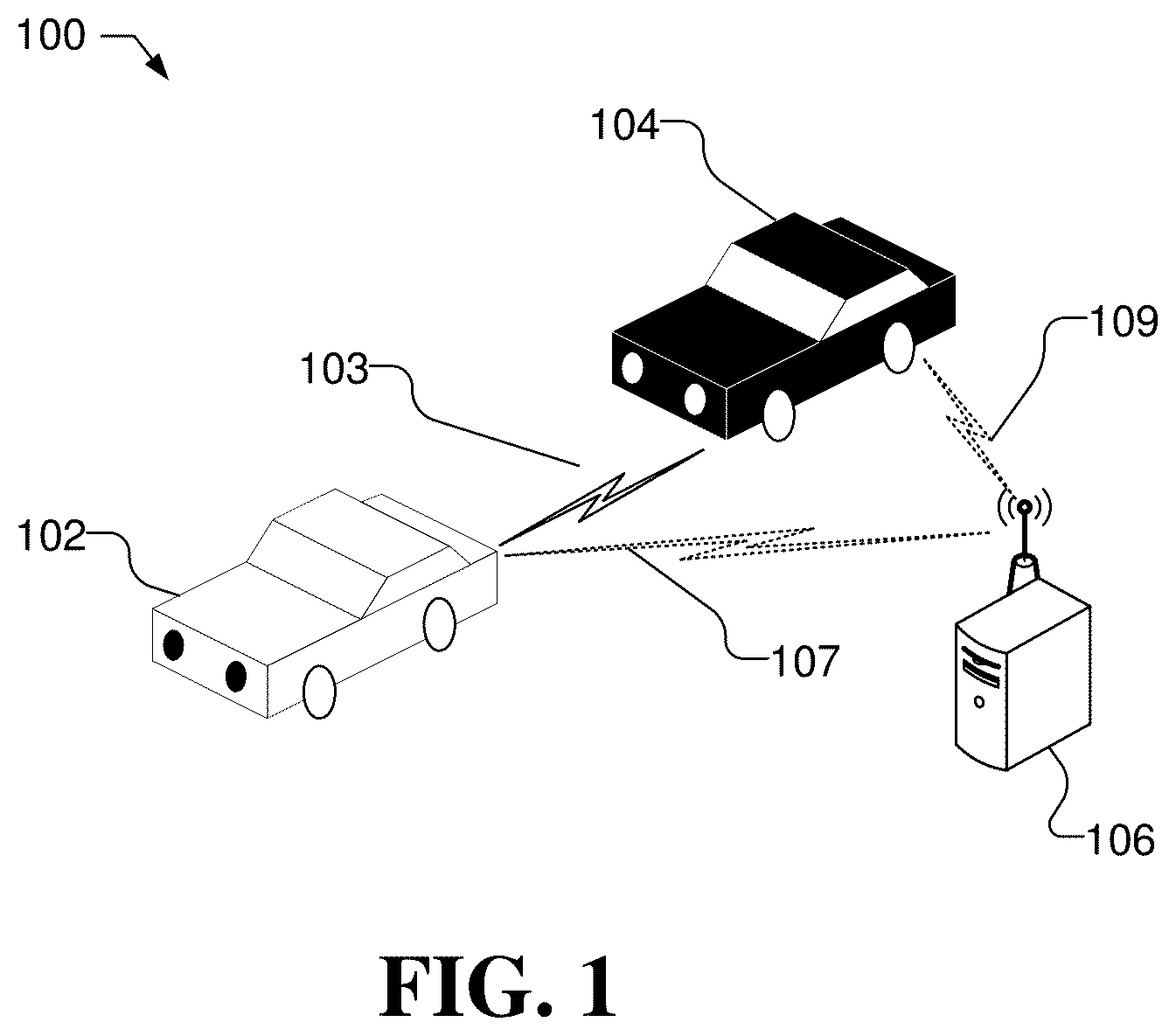 Patent US12576875 Figure 1 – Vehicle maneuver estimation accuracy conveyance