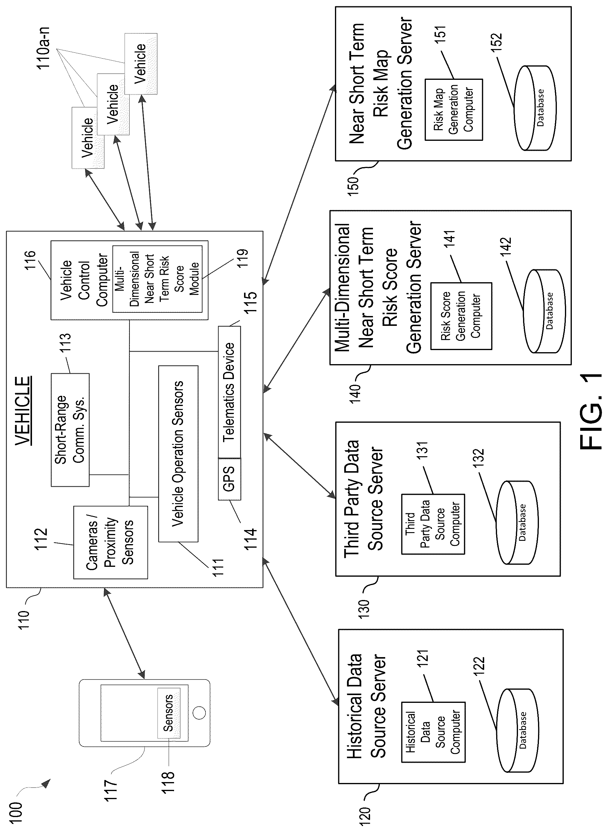Patent US12576887 — Route lane matching based on graph search — Figure 1