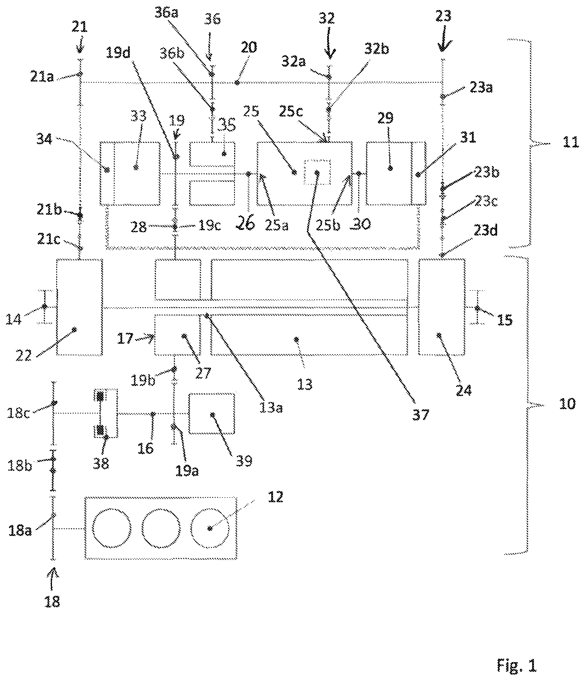 Patent US12576911 — Steering drive system for a vehicle with wheel-based steering, vehicle with wheel-based steering and method for the operation thereof — Figure 1