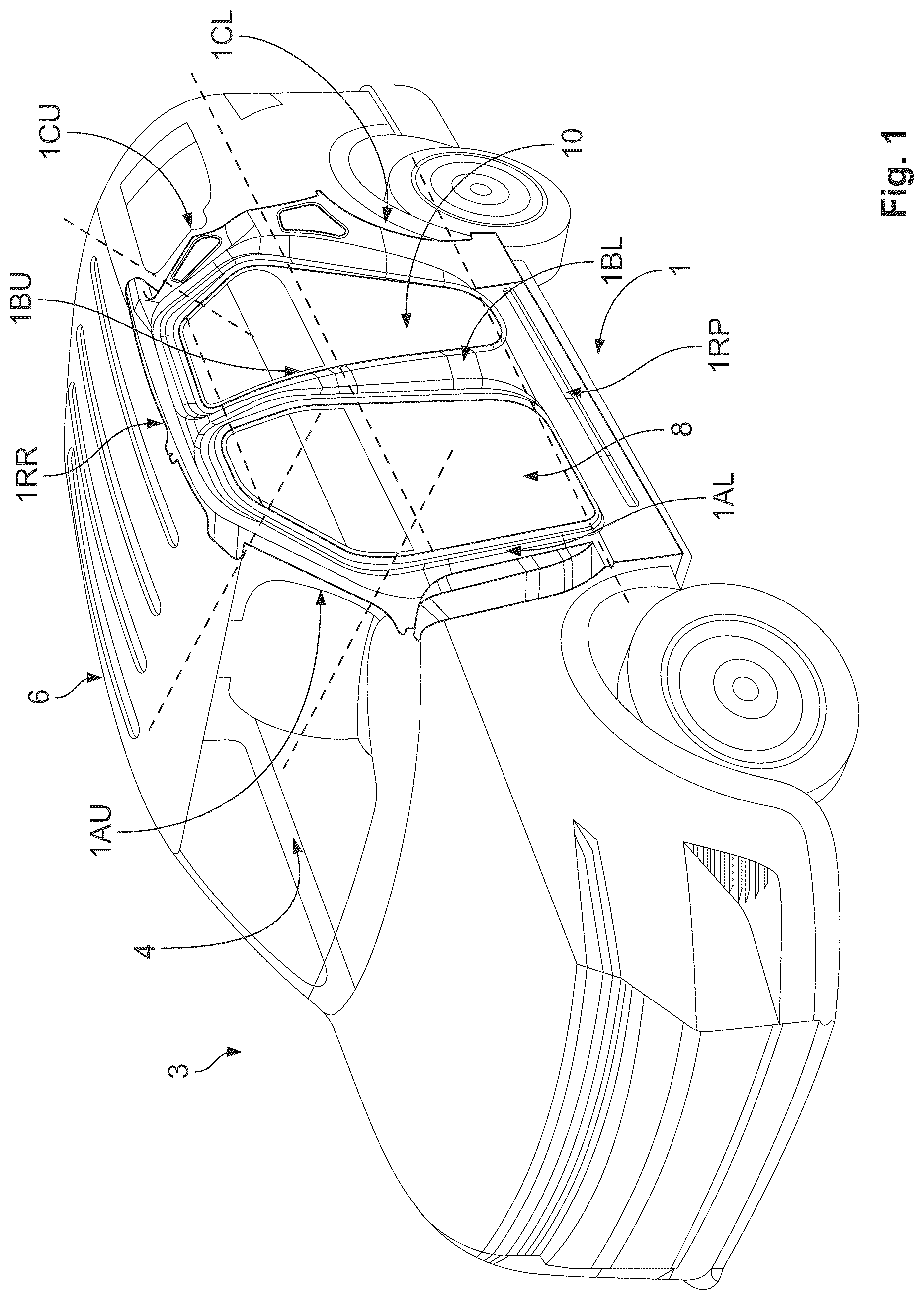 Patent US12576914 — Side structure for a motor vehicle — Figure 1