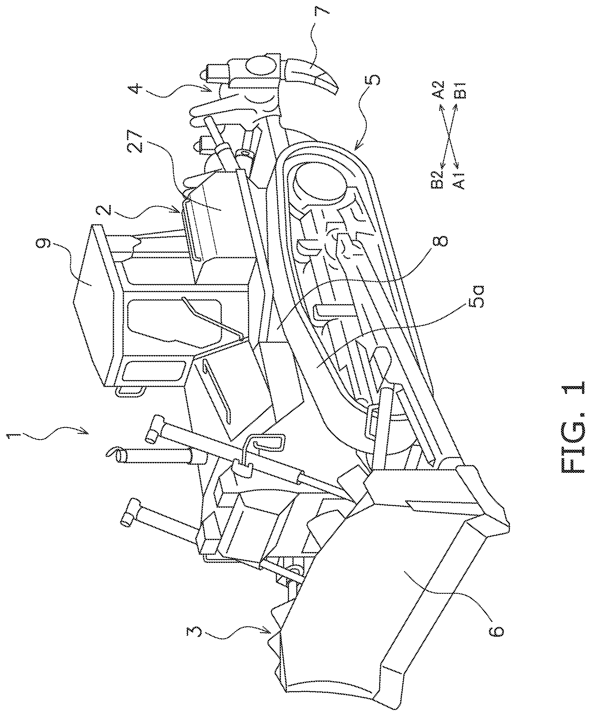 Patent US12576923 — Work vehicle — Figure 1