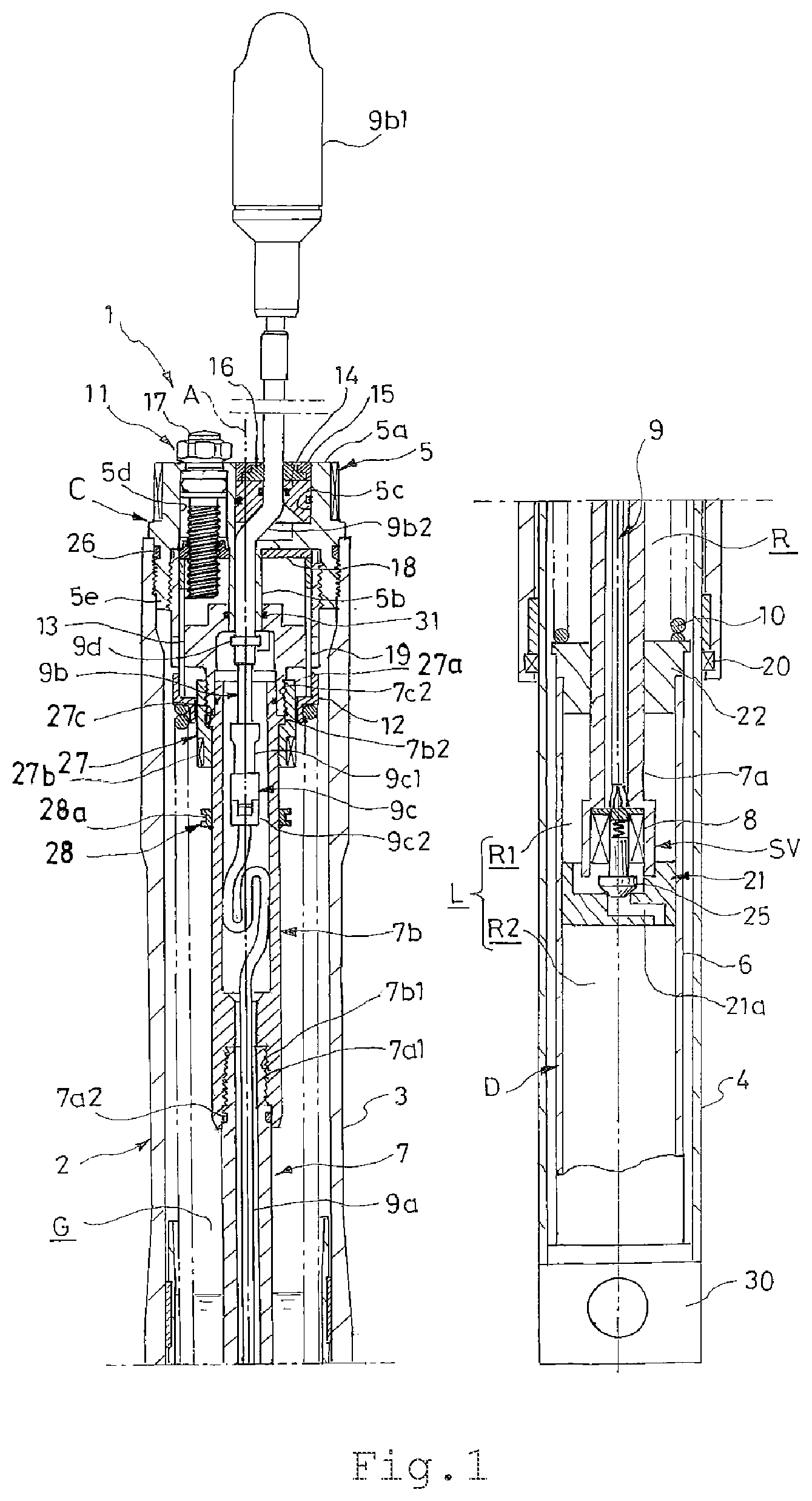 Patent US12576943 — Front fork — Figure 1