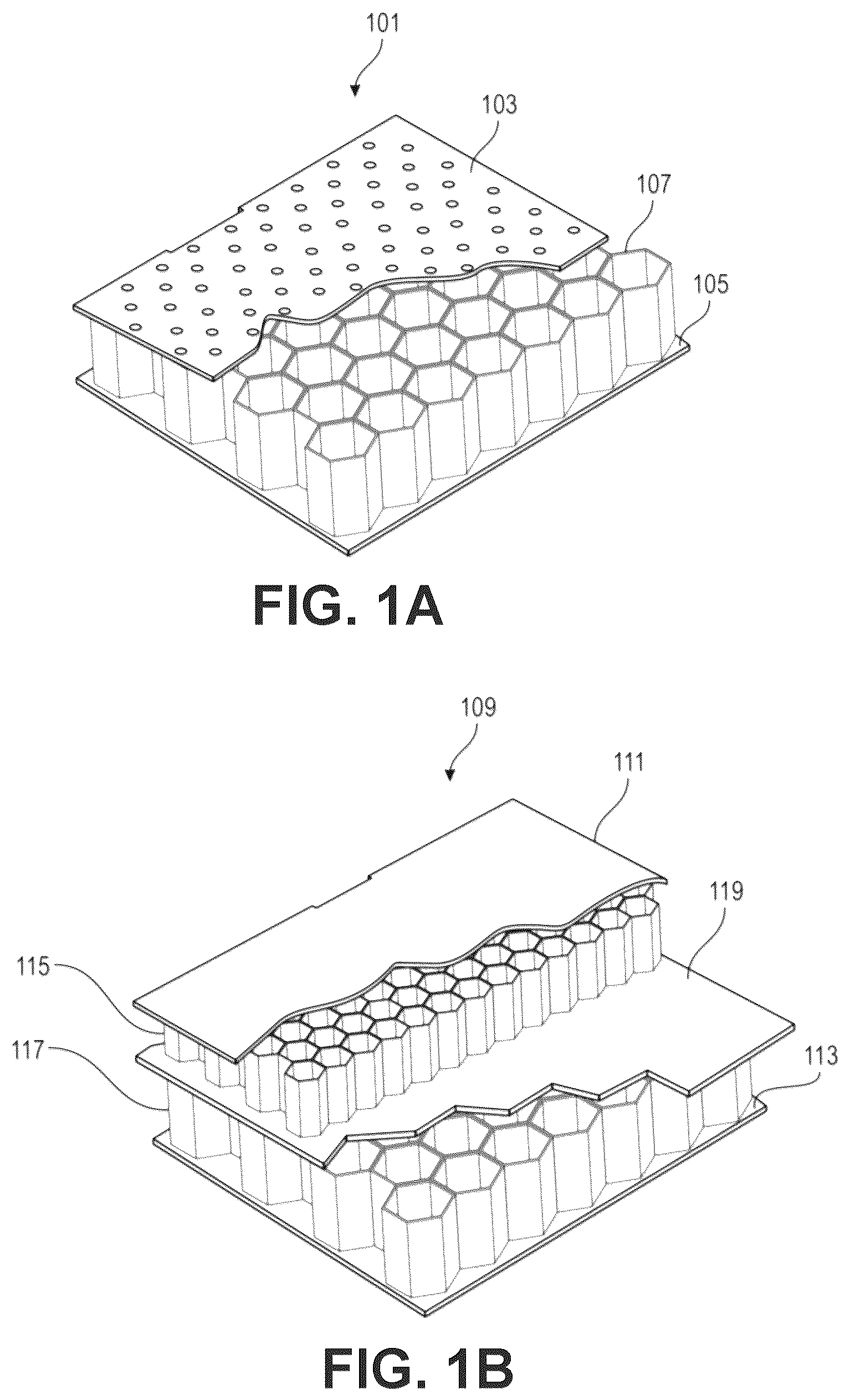 Patent US12576981 — Acoustic treatment device for an aircraft propulsion assembly, and its method of manufacture — Figure 1