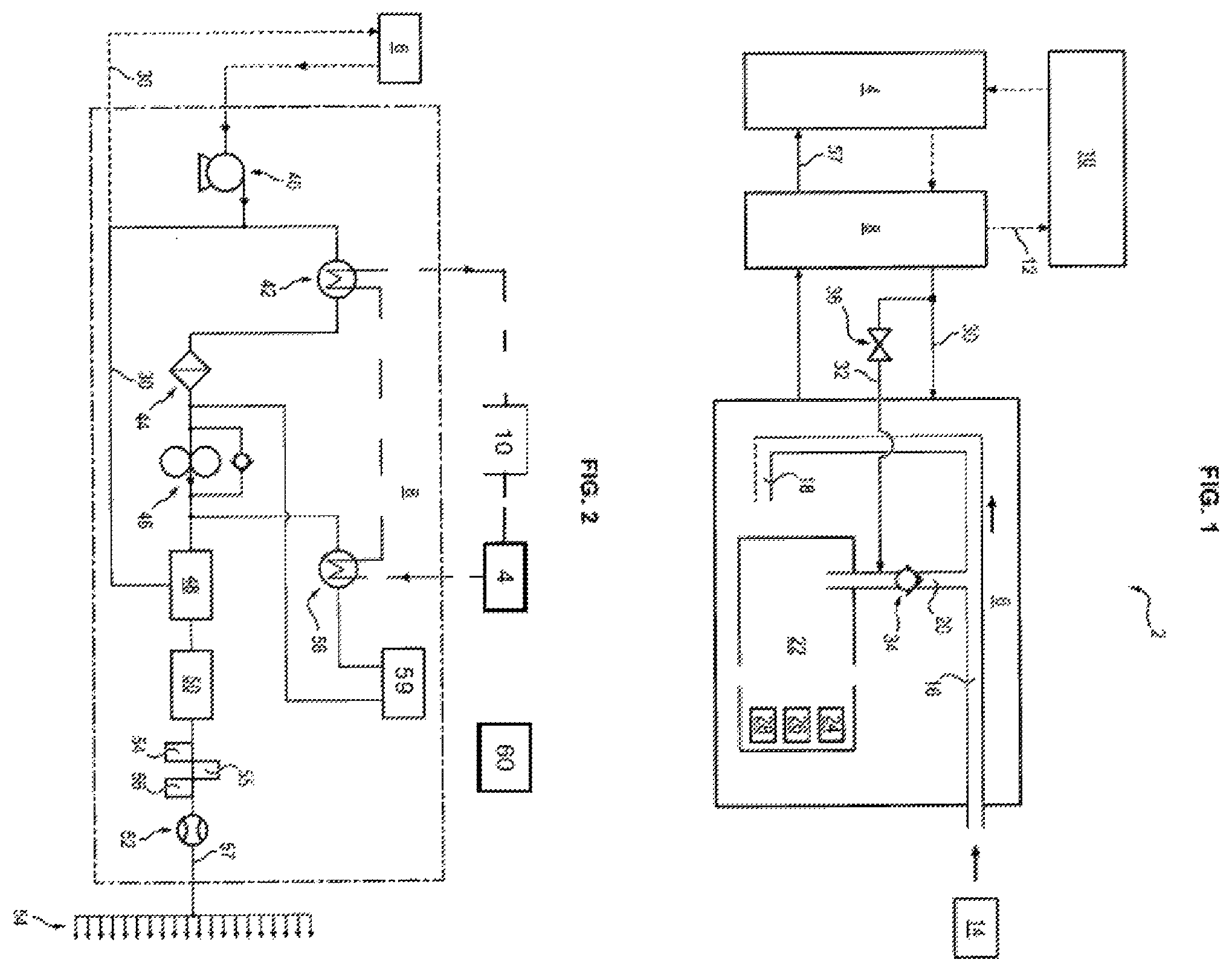 Patent US12576983 Figure 1 – Aircraft comprising, in its fuel tank, a chamber provided with a sensor