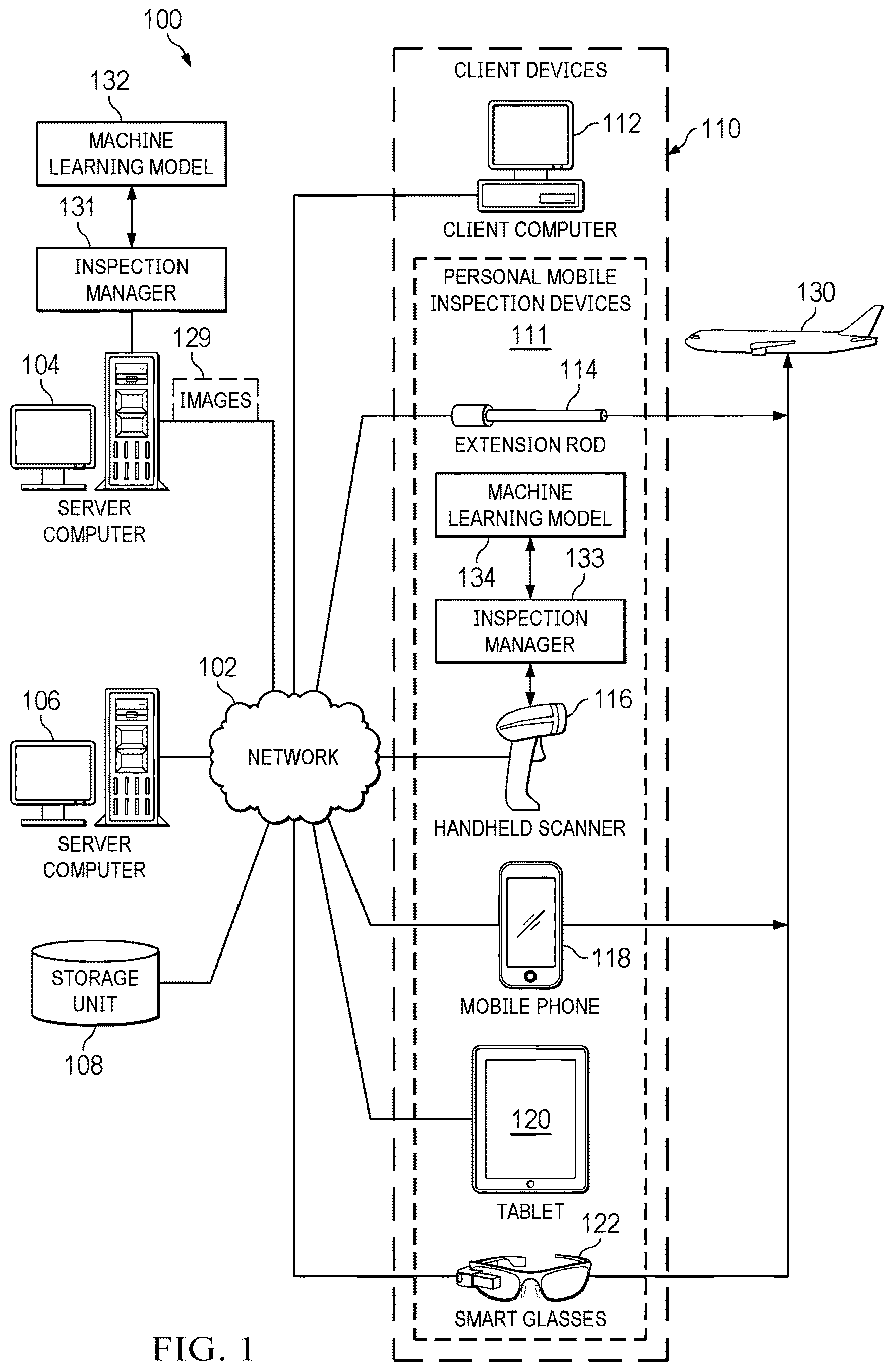 Patent US12576986 — Mobile wiring harness anomaly detection system — Figure 1