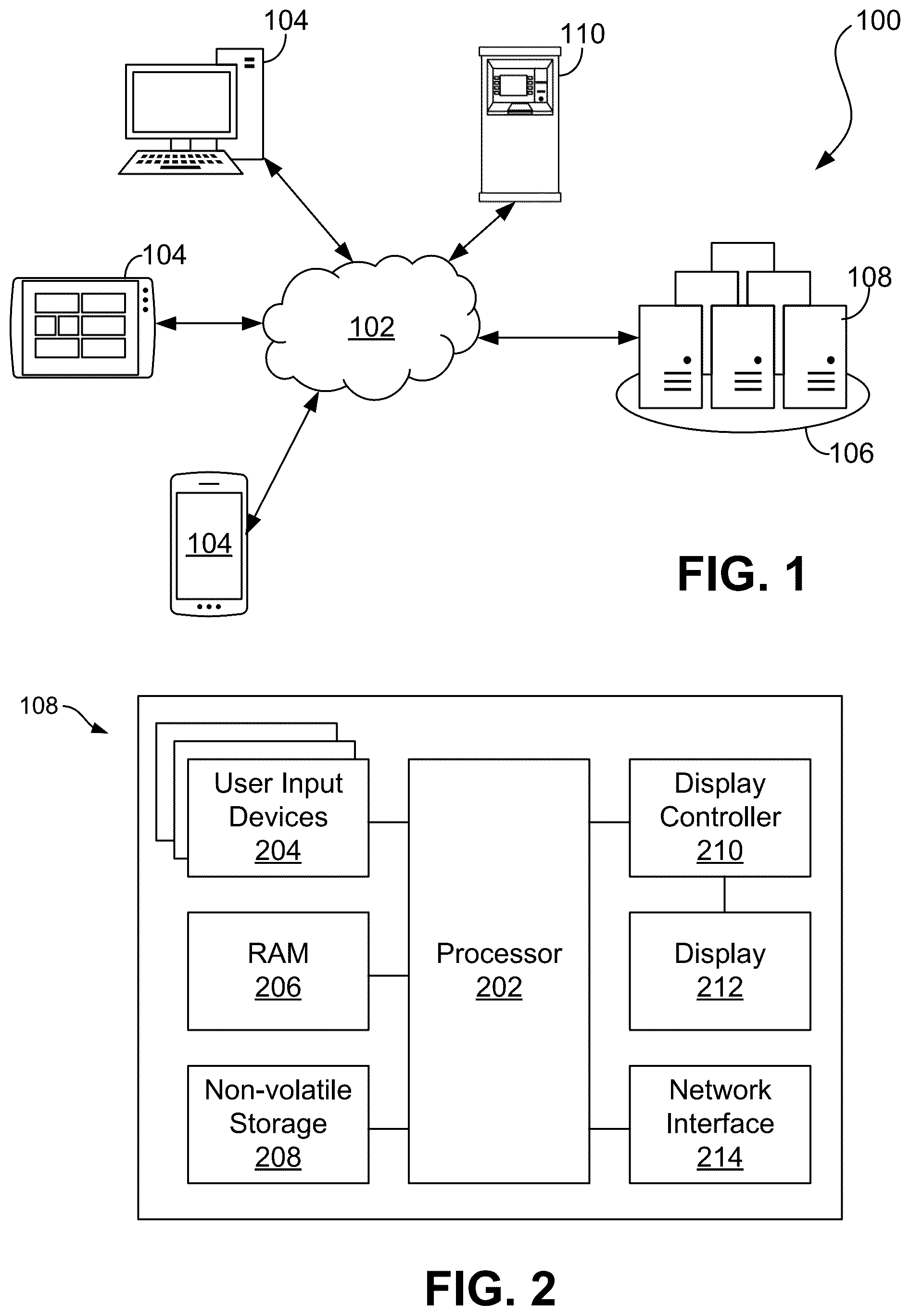Patent US12579218 Figure 1 – Computer systems, methods, and non-transitory computer-readable storage devices for generating proactive advisor recommendation using artificial intelligence