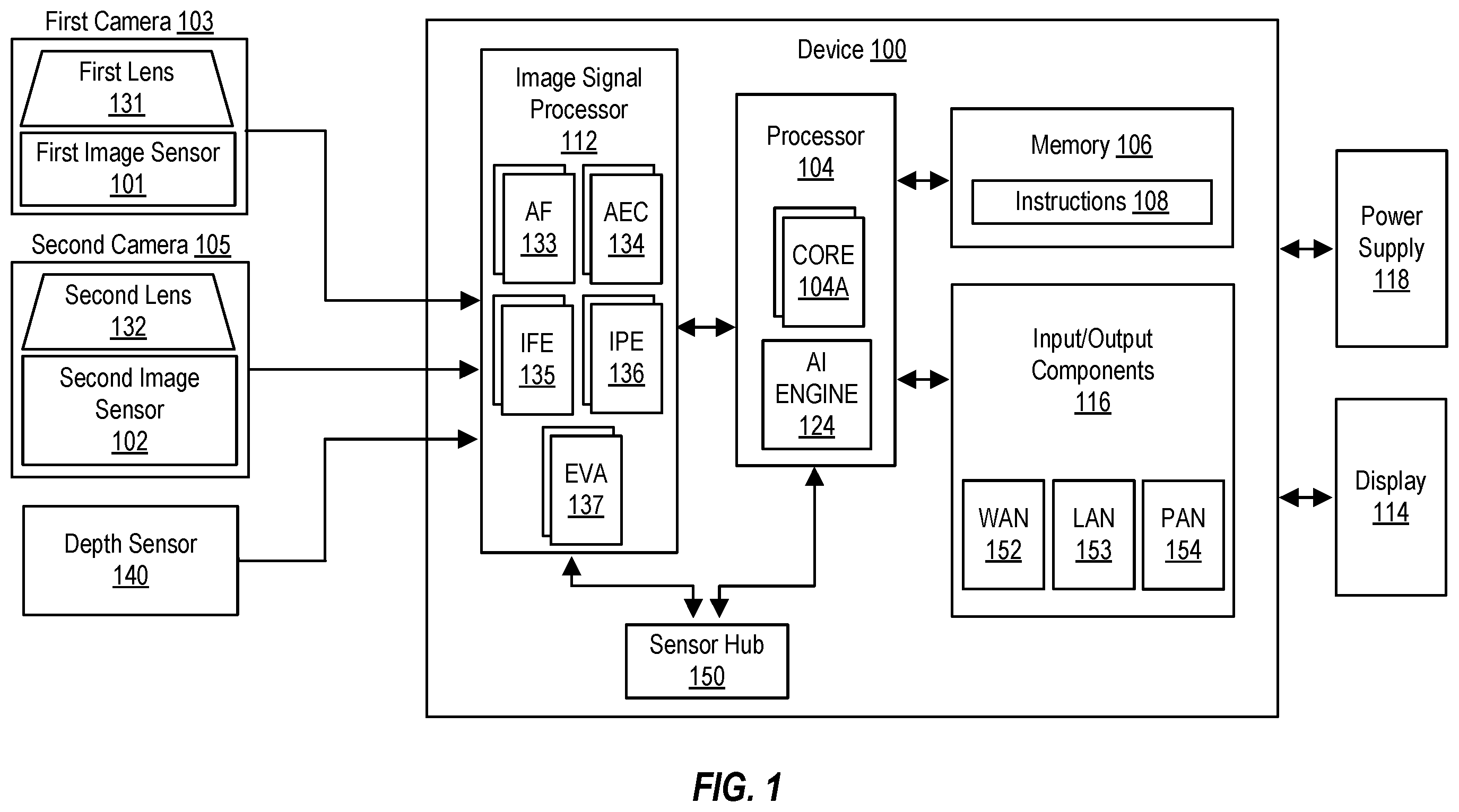 Patent US12579619 — Image effect rendering — Figure 1