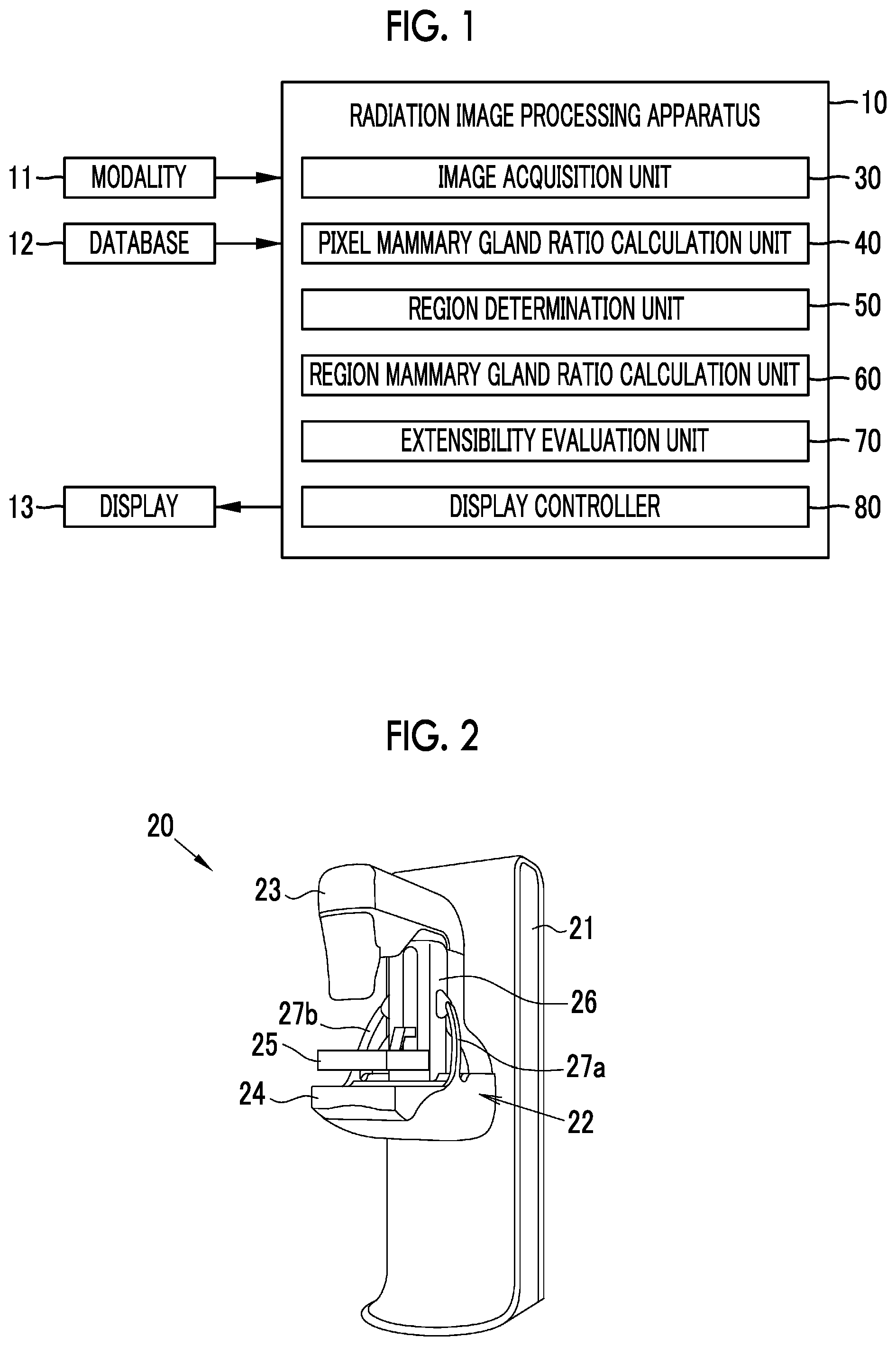 Patent US12579649 — Radiation image processing apparatus and operation method thereof — Figure 1