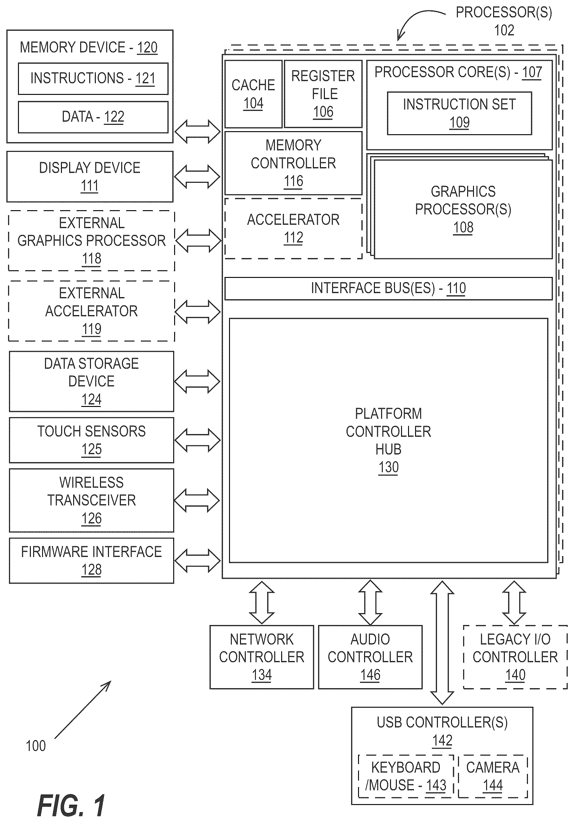 Patent US12579727 — Apparatus and method for asynchronous ray tracing — Figure 1