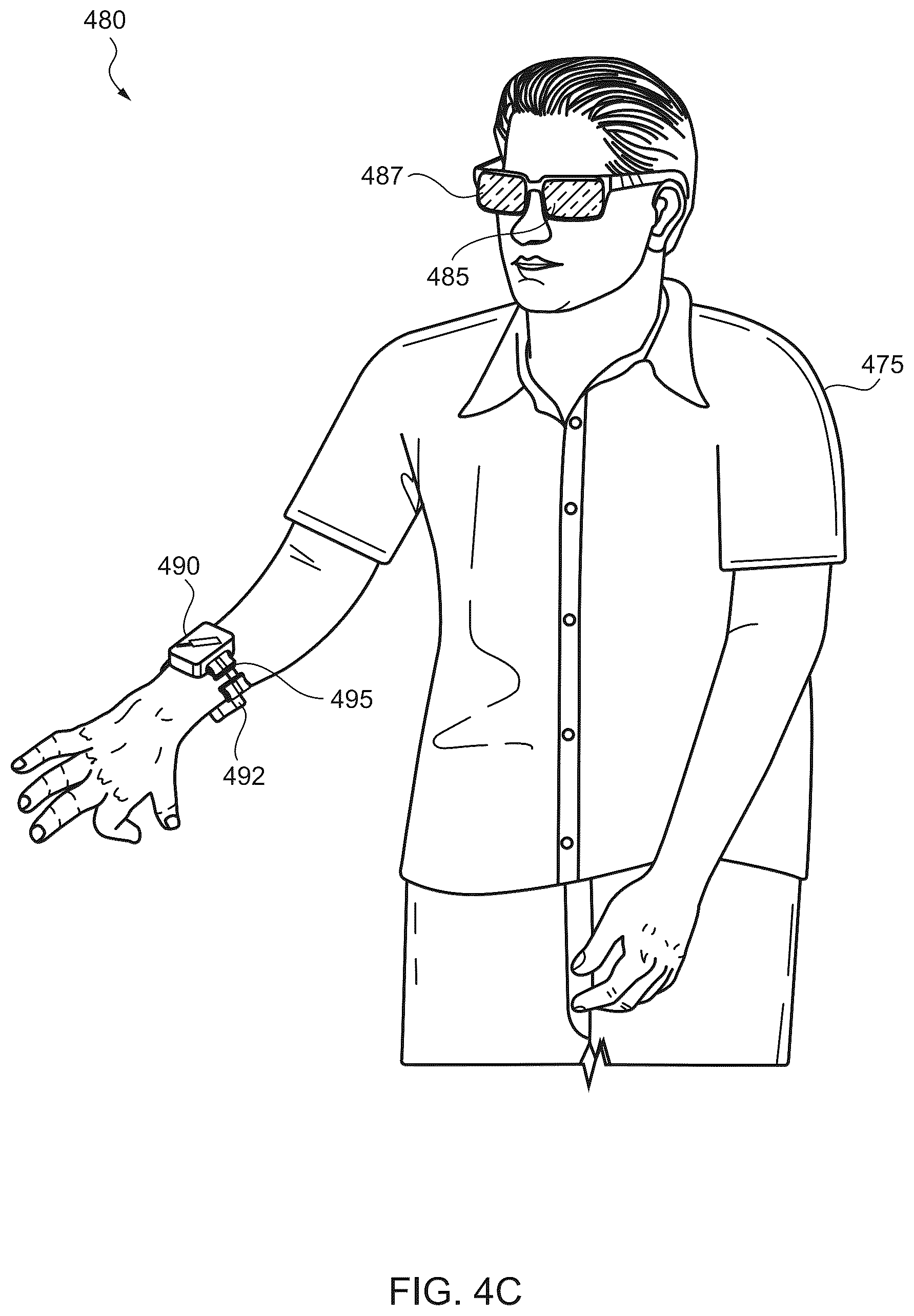 Patent US12579765 Figure 8 – Defining and modifying context aware policies with an editing tool in extended reality systems