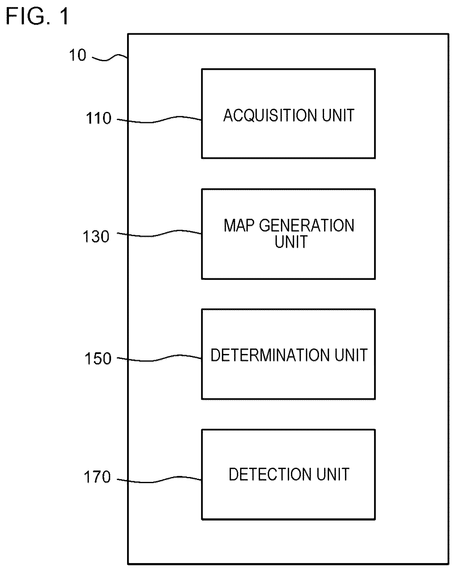 Patent US12579770 — Detection system, detection method, and non-transitory storage medium — Figure 1
